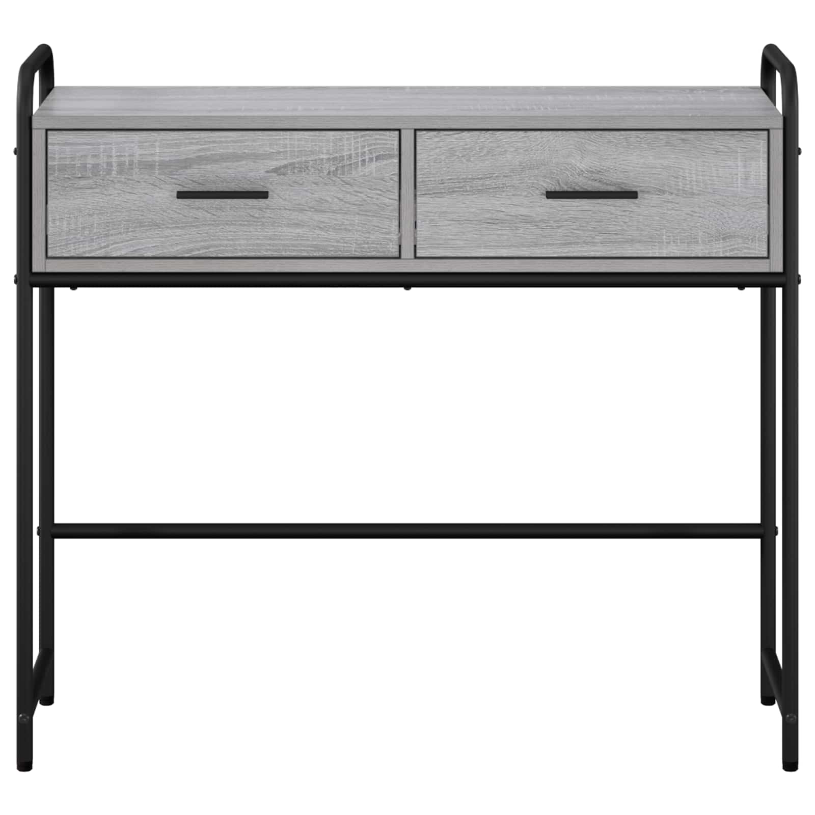 Konzolna miza Siva Sonoma 90 x 33 x 80,5 cm Inženirski les