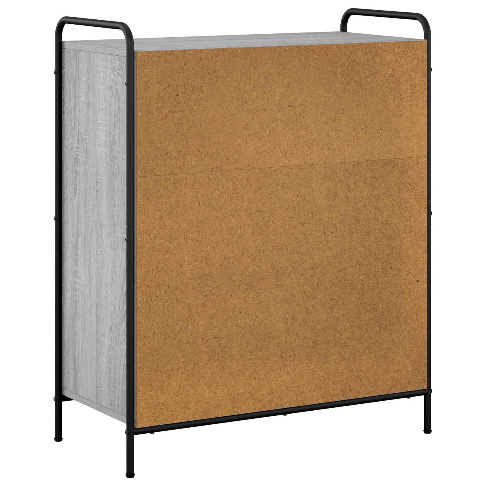 Omara za čevlje 76 x 36,5 x 93 cm Inženirski les Siva Sonoma