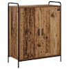 vidaXL Kinga kapp 76 x 36,5 x 93 cm Tehispuit Vana puit