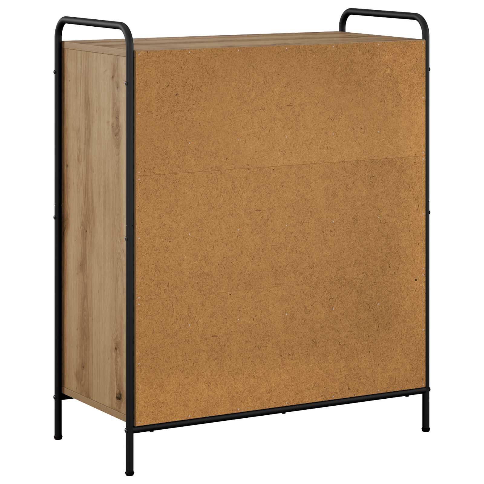 Omara za čevlje 76 x 36,5 x 93 cm Inženirski les Artisan hrast
