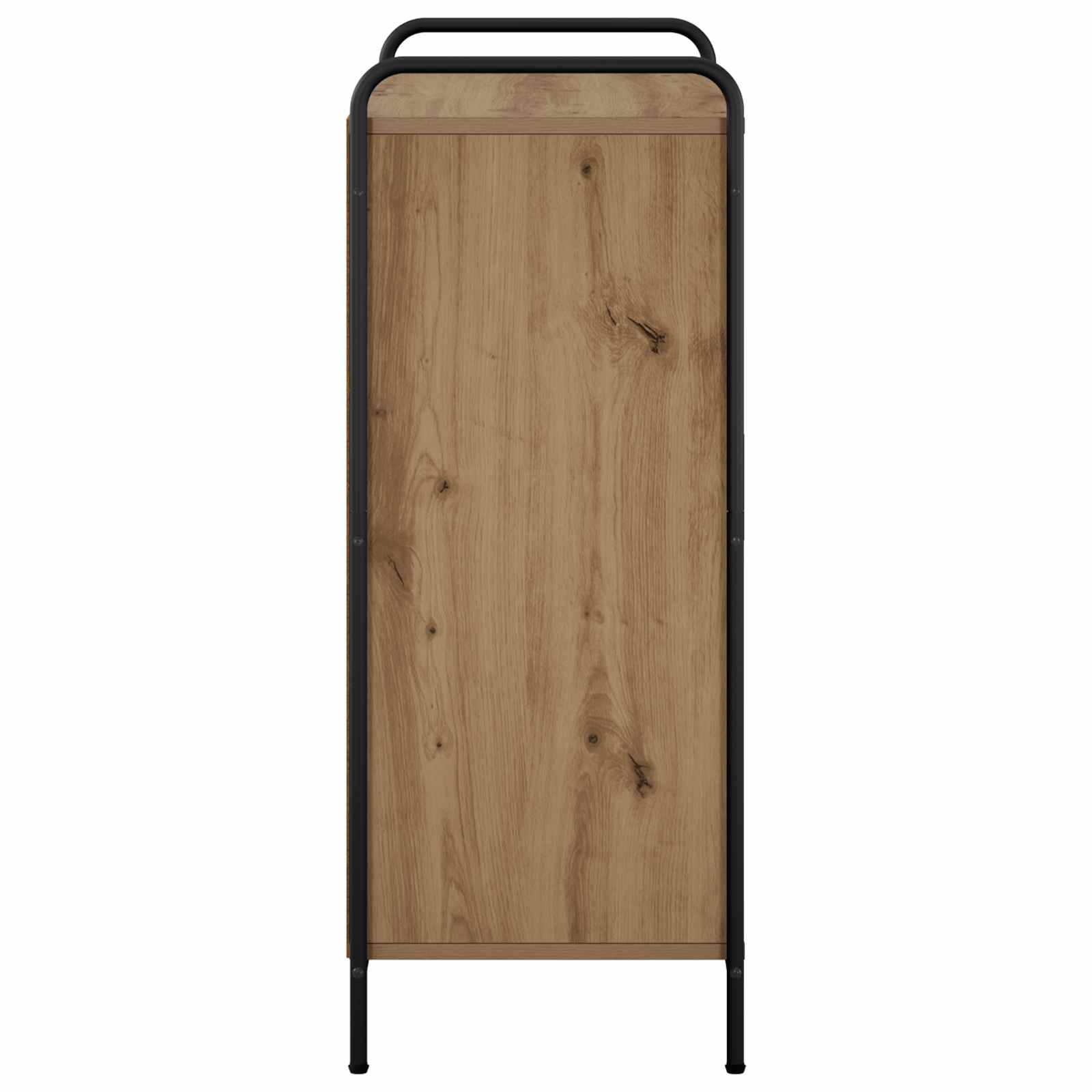 Omara za čevlje 76 x 36,5 x 93 cm Inženirski les Artisan hrast