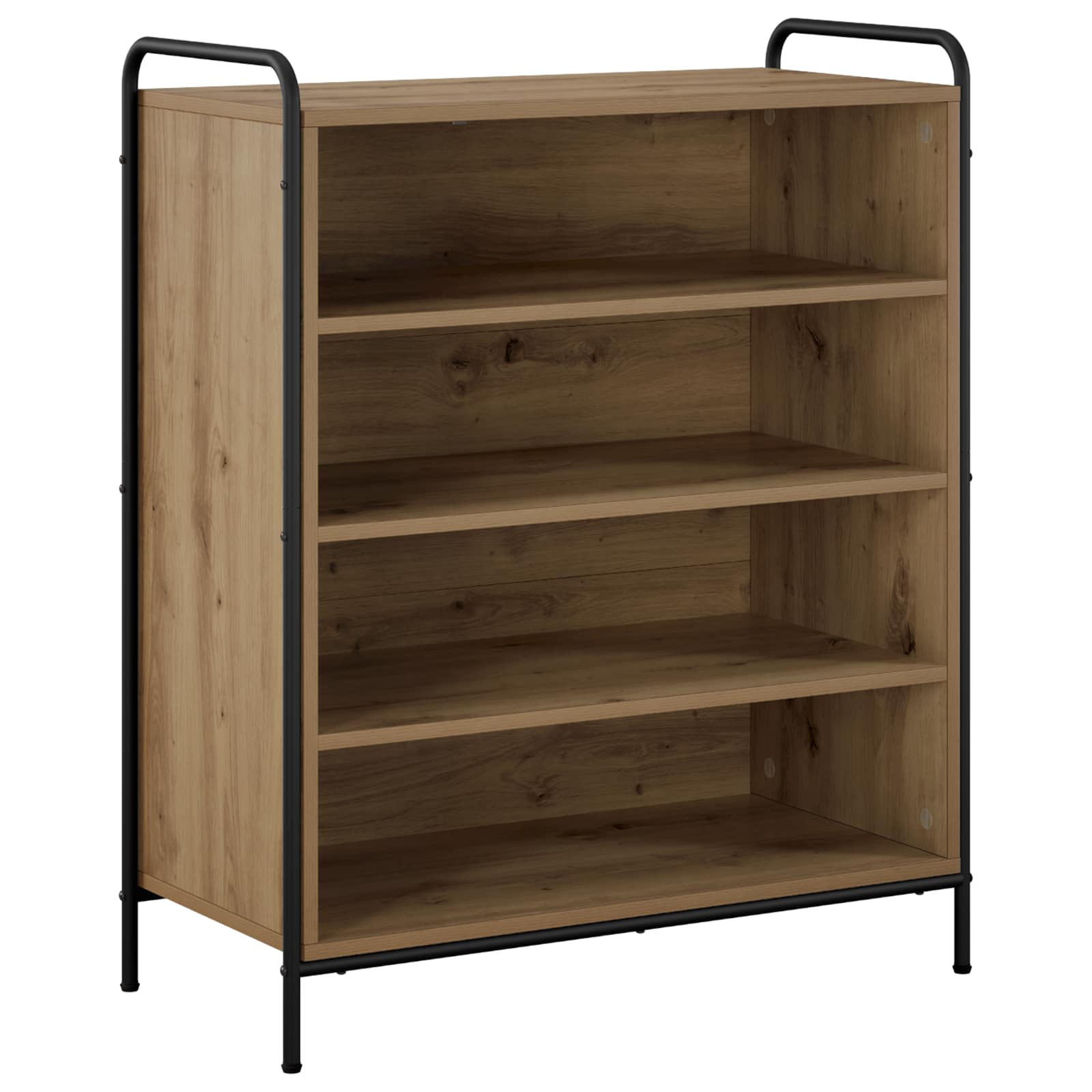 vidaXL Skriňa na topánky 76 x 36,5 x 93 cm Kompozitné drevo