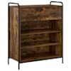 vidaXL Kinga kapp 76 x 36,5 x 93 cm Tehispuit Suitsutatud tamm