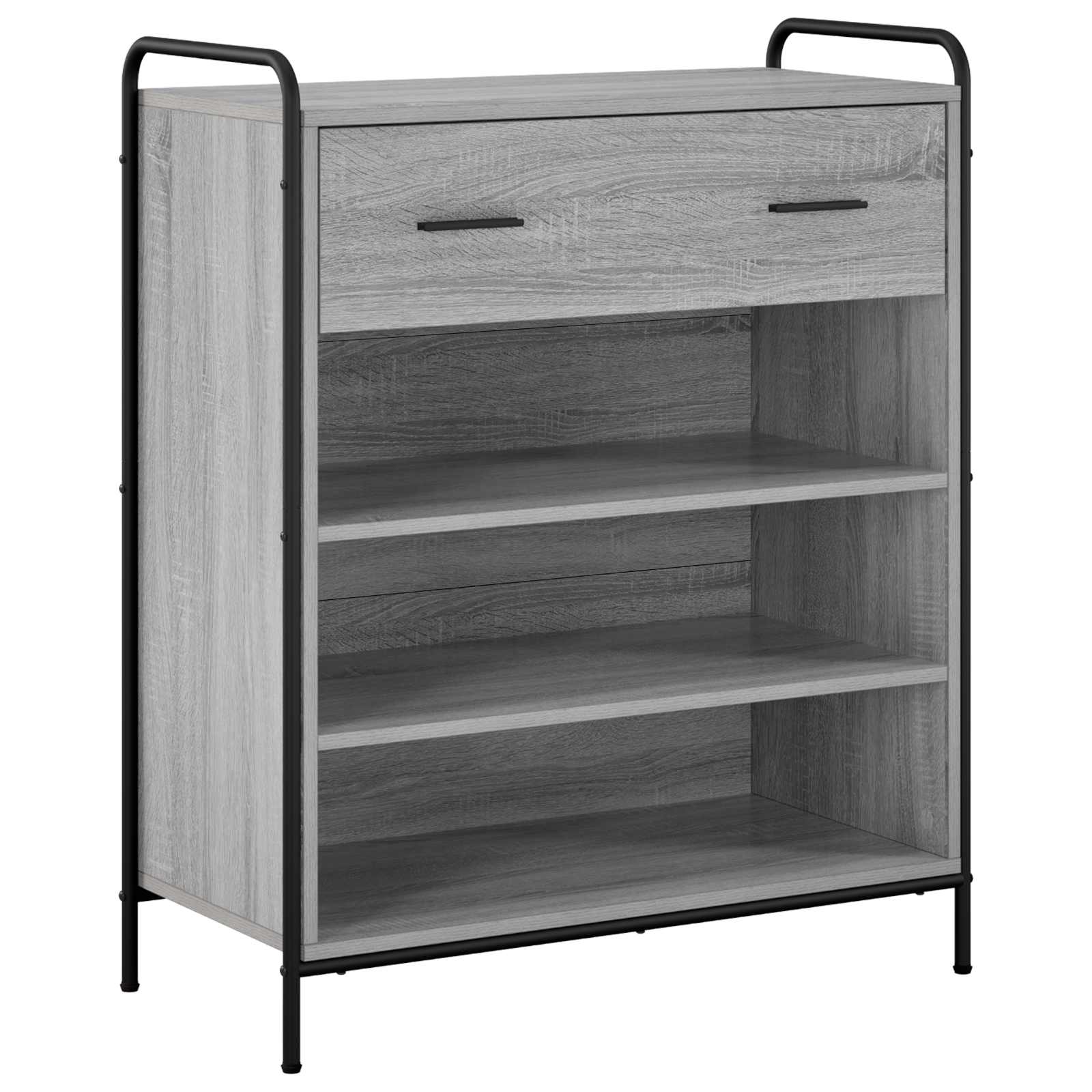 vidaXL Skriňa na topánky 76 x 36,5 x 93 cm Kompozitné drevo