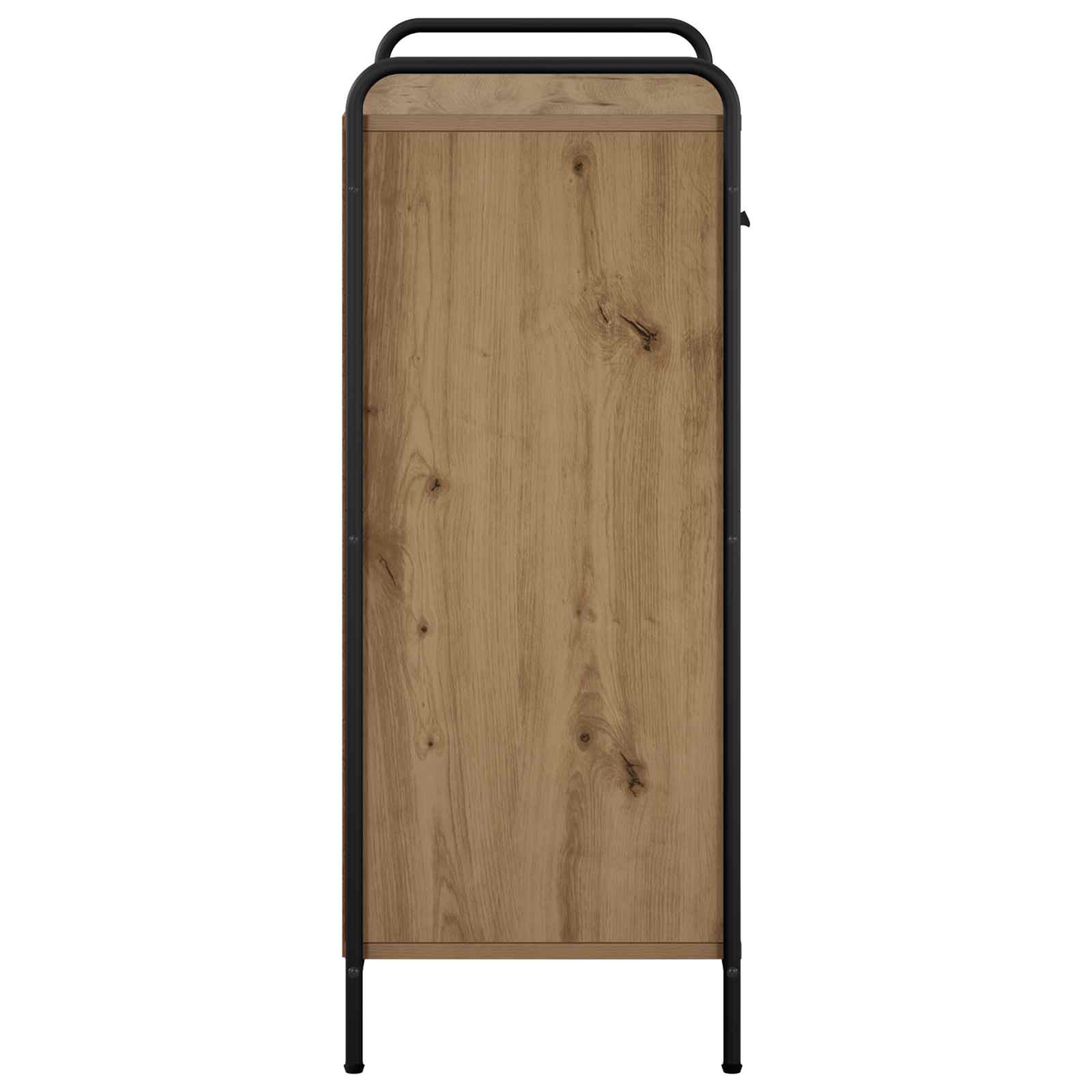 Omara za čevlje 76 x 36,5 x 93 cm Inženirski les Artisan hrast