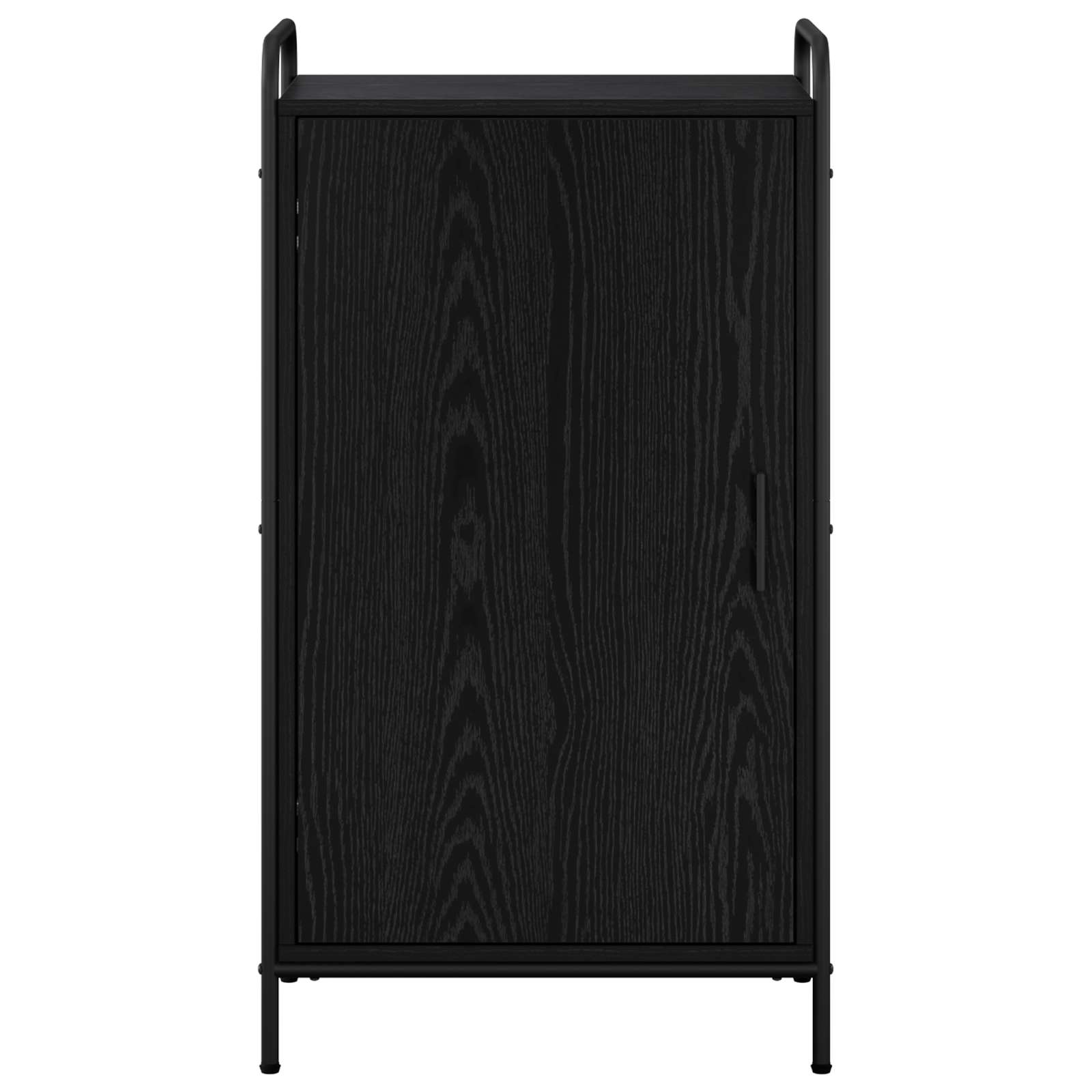 Omara za čevlje 51 x 36,5 x 93 cm Inženirski les Črni hrast