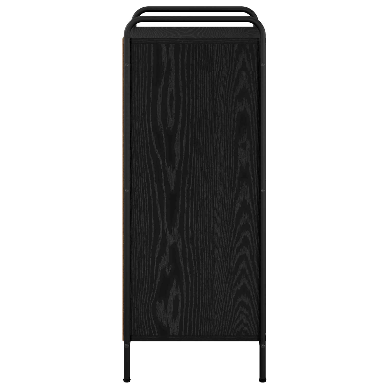 Omara za čevlje 51 x 36,5 x 93 cm Inženirski les Črni hrast