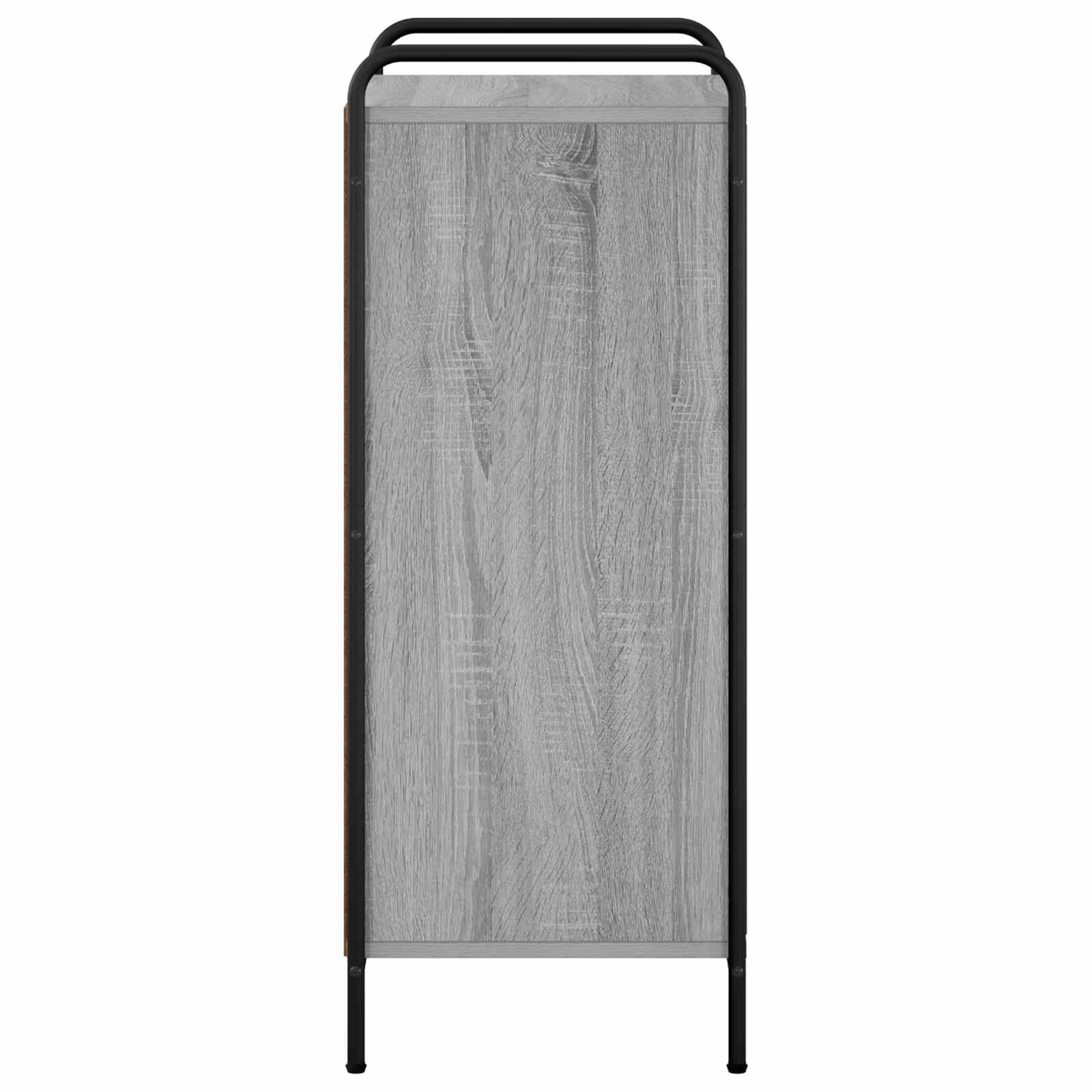 Omara za čevlje 51 x 36,5 x 93 cm Inženirski les Siva Sonoma