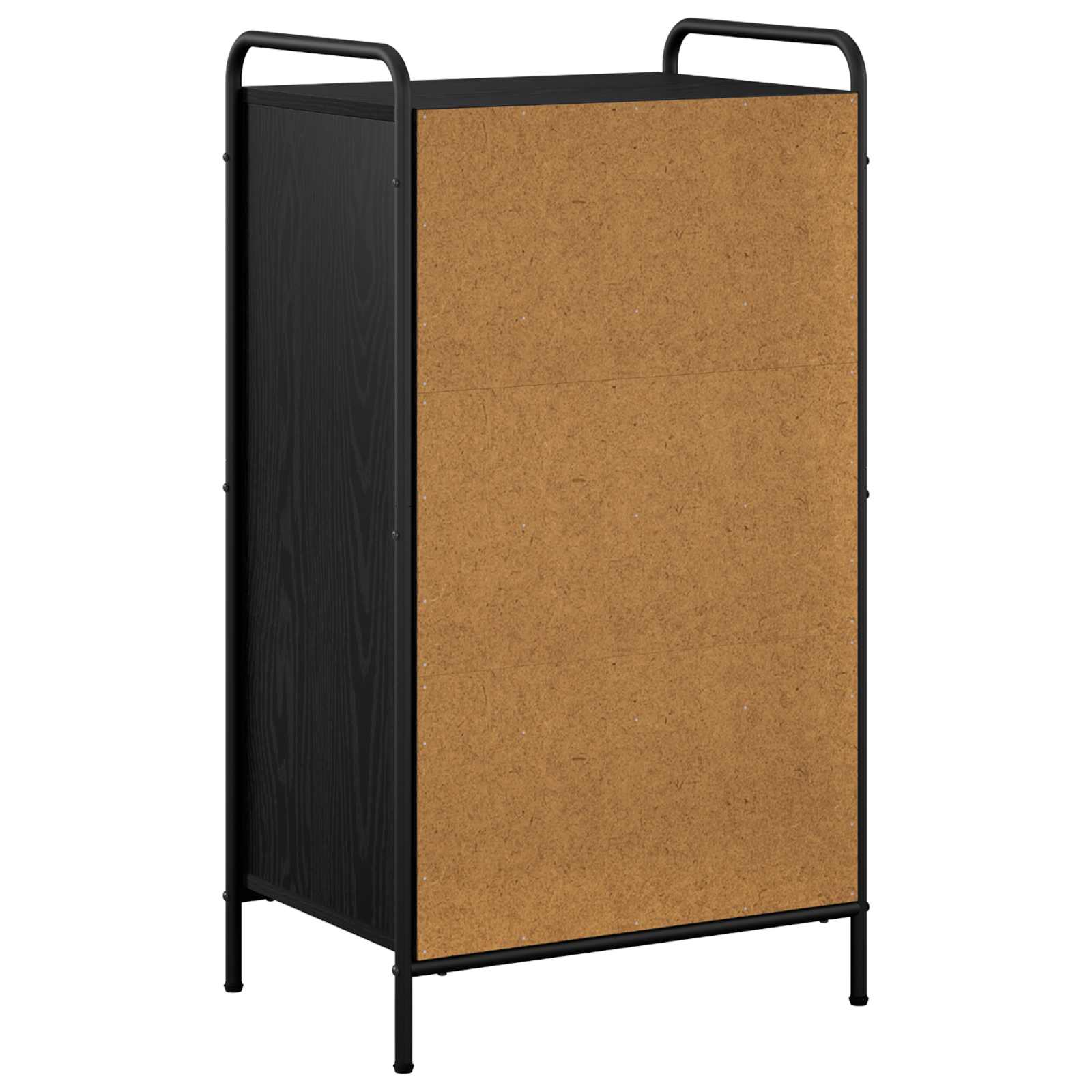 Omara za čevlje 51 x 36,5 x 93 cm Inženirski les Črni hrast