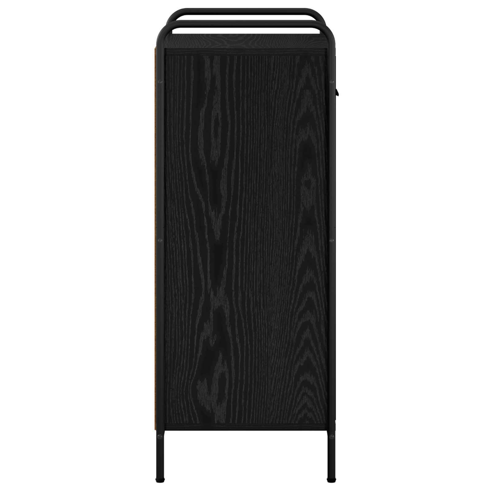 Omara za čevlje 51 x 36,5 x 93 cm Inženirski les Črni hrast