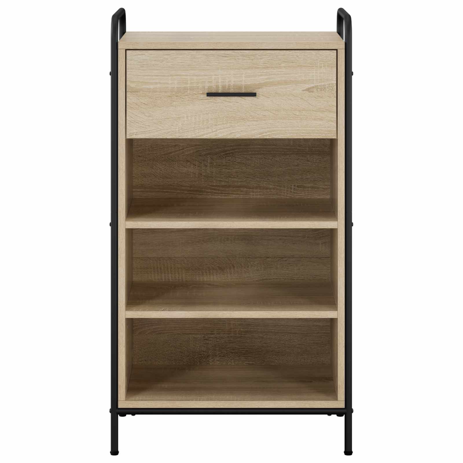 Omara za čevlje 51 x 36,5 x 93 cm Inženirski les Sonoma hrast