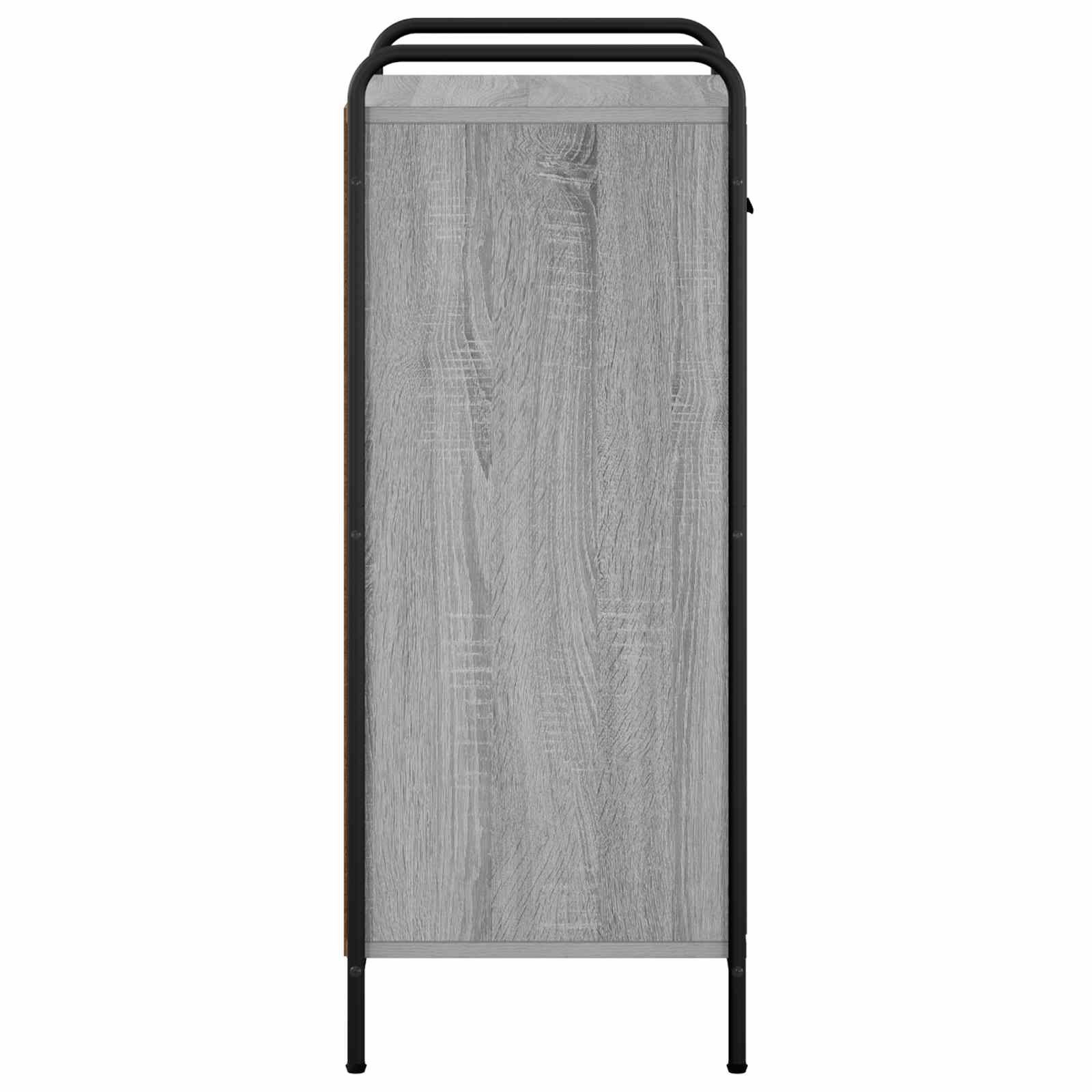 Omara za čevlje 51 x 36,5 x 93 cm Inženirski les Siva Sonoma