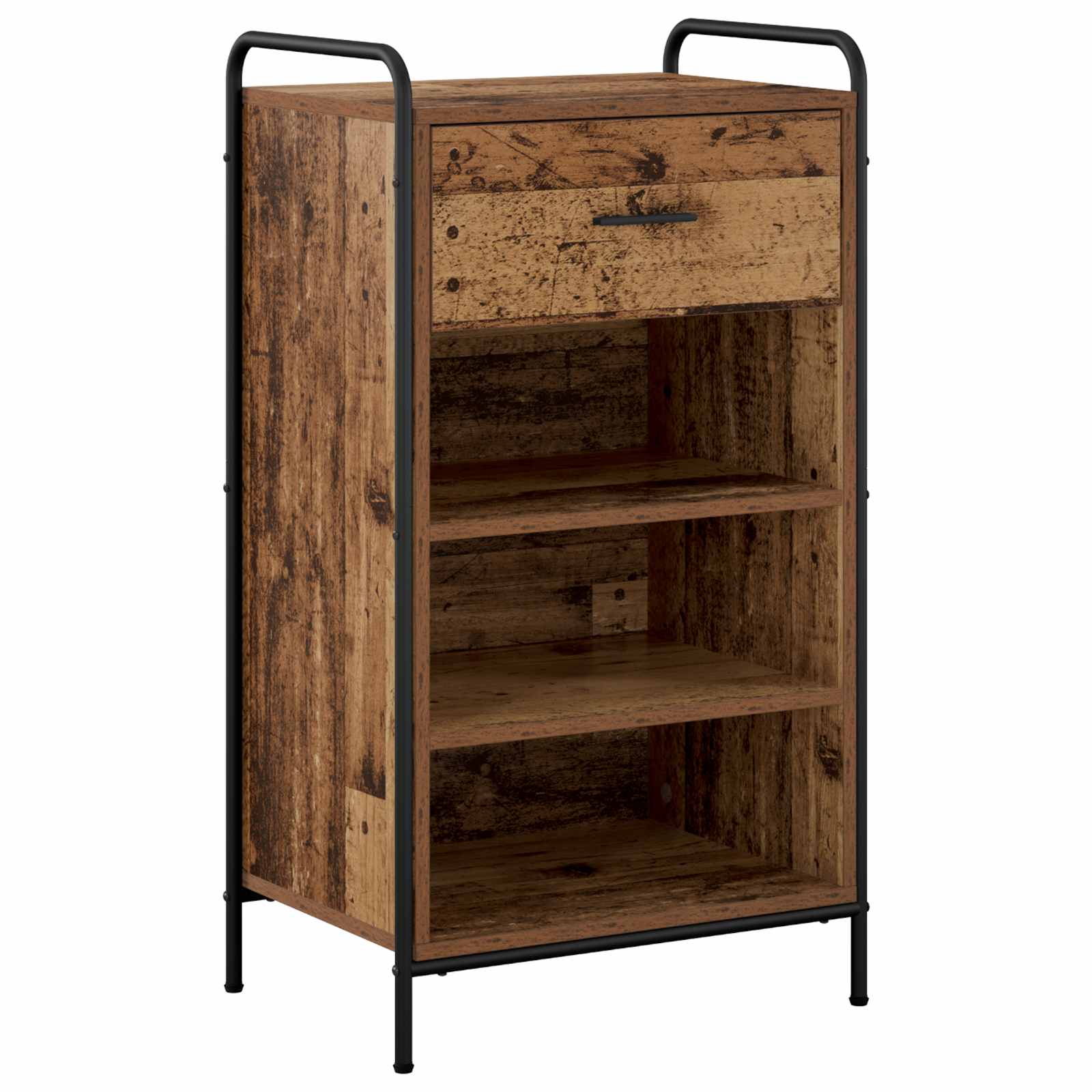 vidaXL Skriňa na topánky 51 x 36,5 x 93 cm Kompozitné drevo