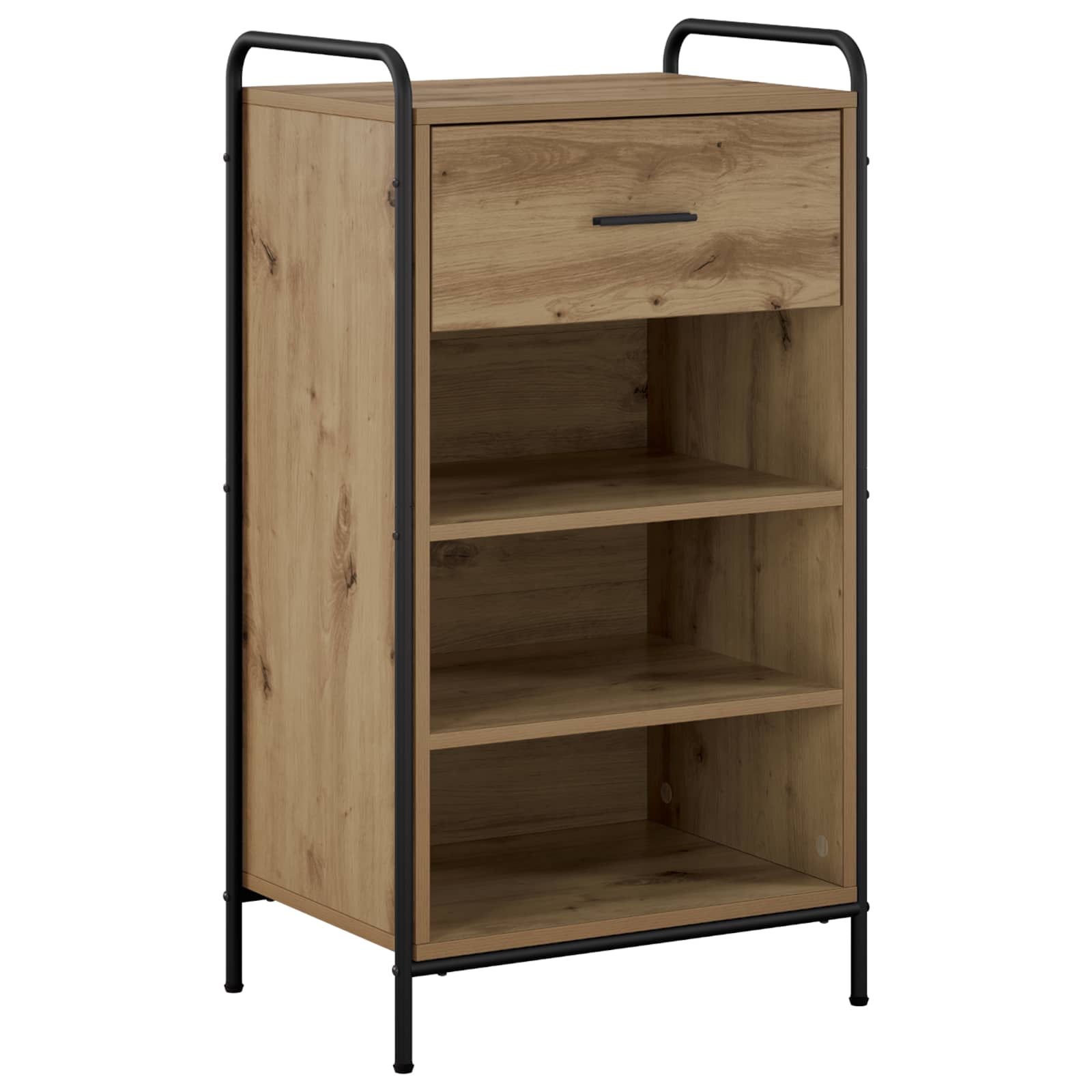 vidaXL Skriňa na topánky 51 x 36,5 x 93 cm Kompozitné drevo