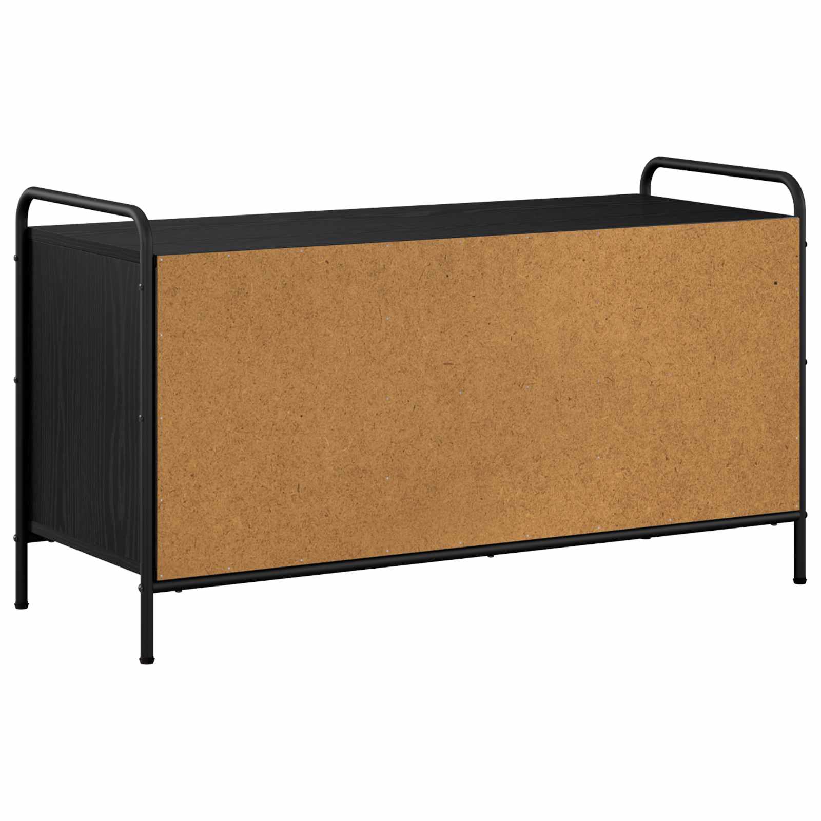 Omara za čevlje 100 x 39,5 x 55,5 cm Inženirski les Črni hrast