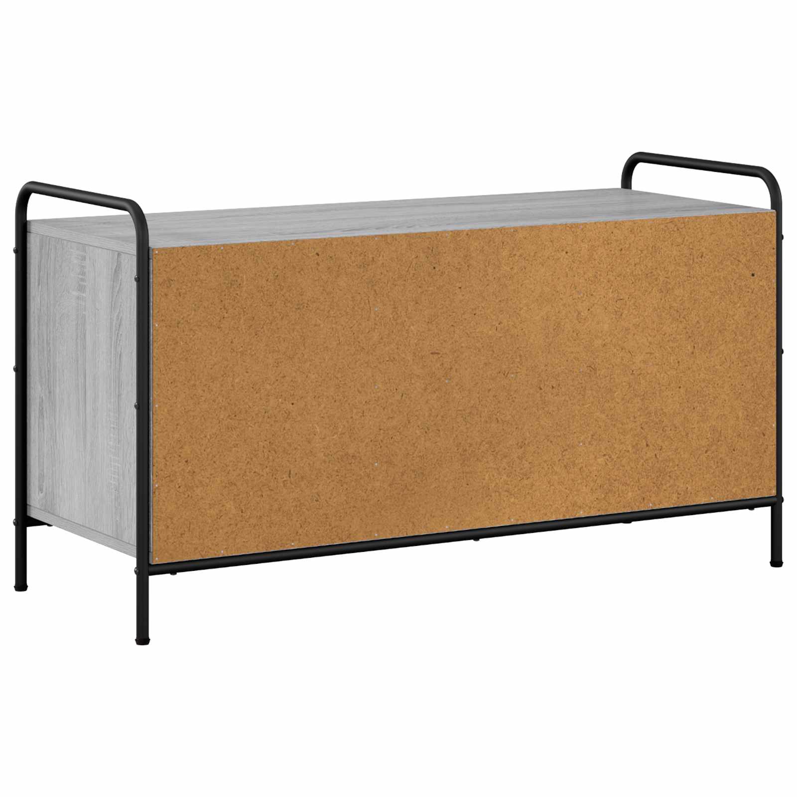 Omara za čevlje 100 x 39,5 x 55,5 cm Inženirski les Siva Sonoma
