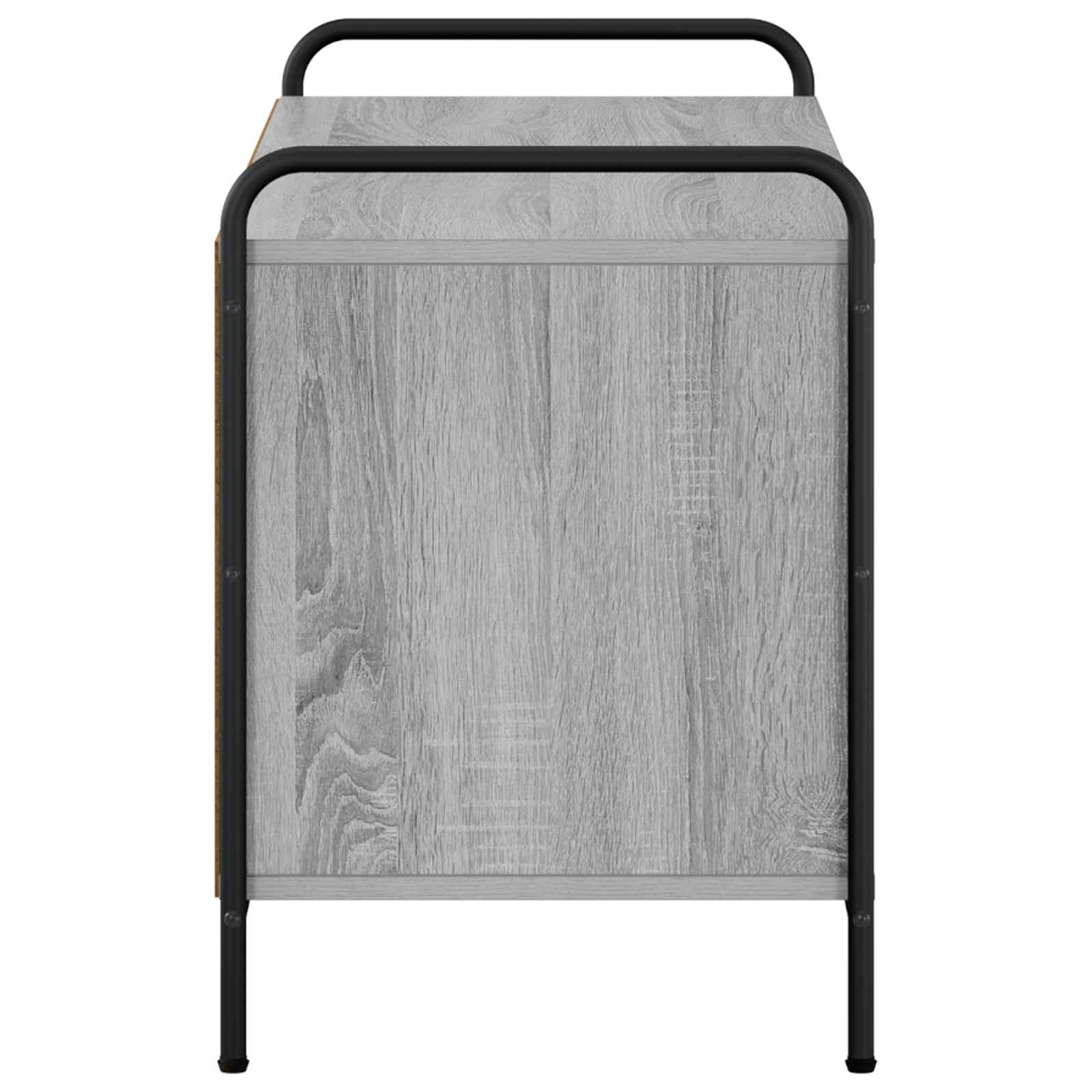 Omara za čevlje 100 x 39,5 x 55,5 cm Inženirski les Siva Sonoma