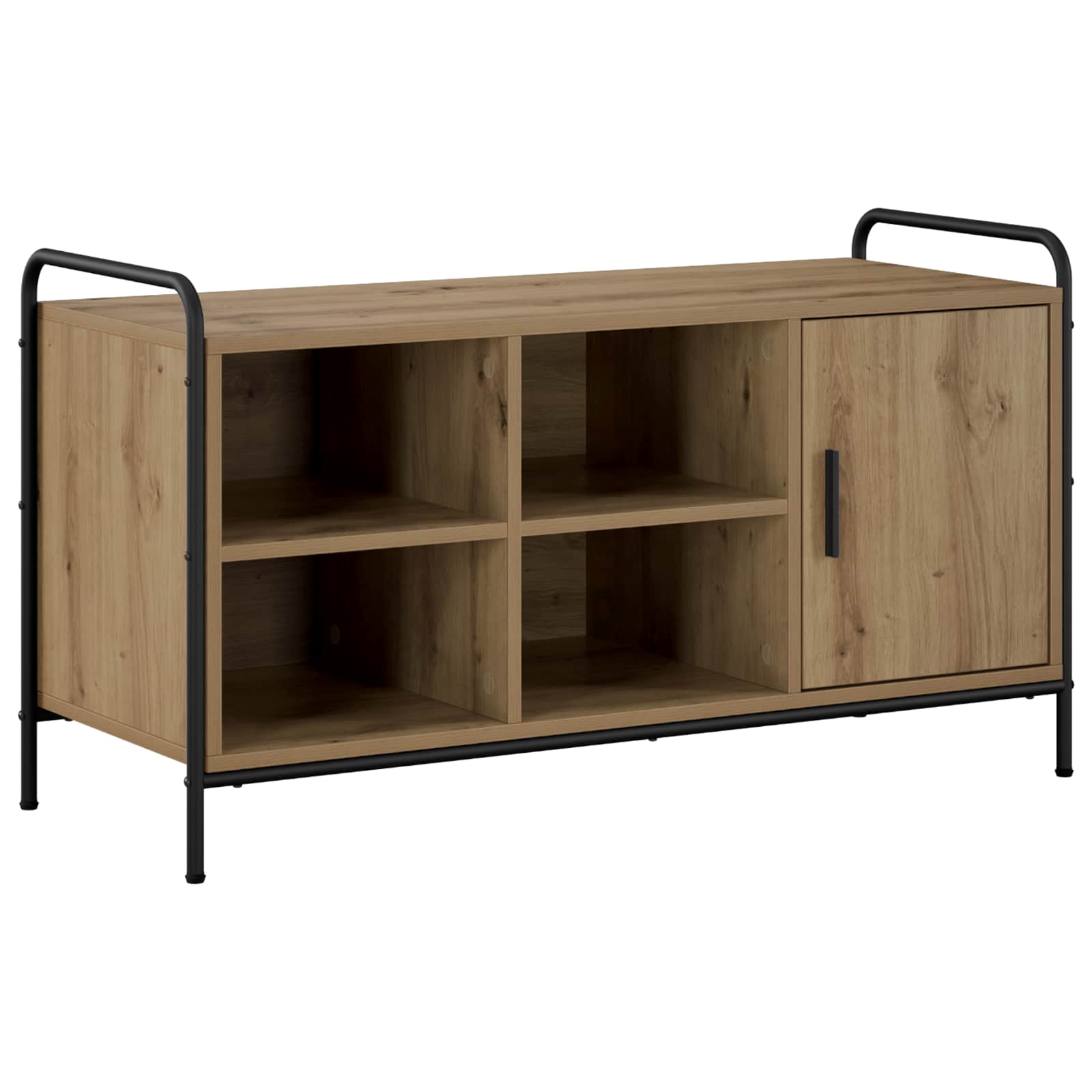 vidaXL Skriňa na topánky 100 x 39,5 x 55,5 cm Kompozitné drevo
