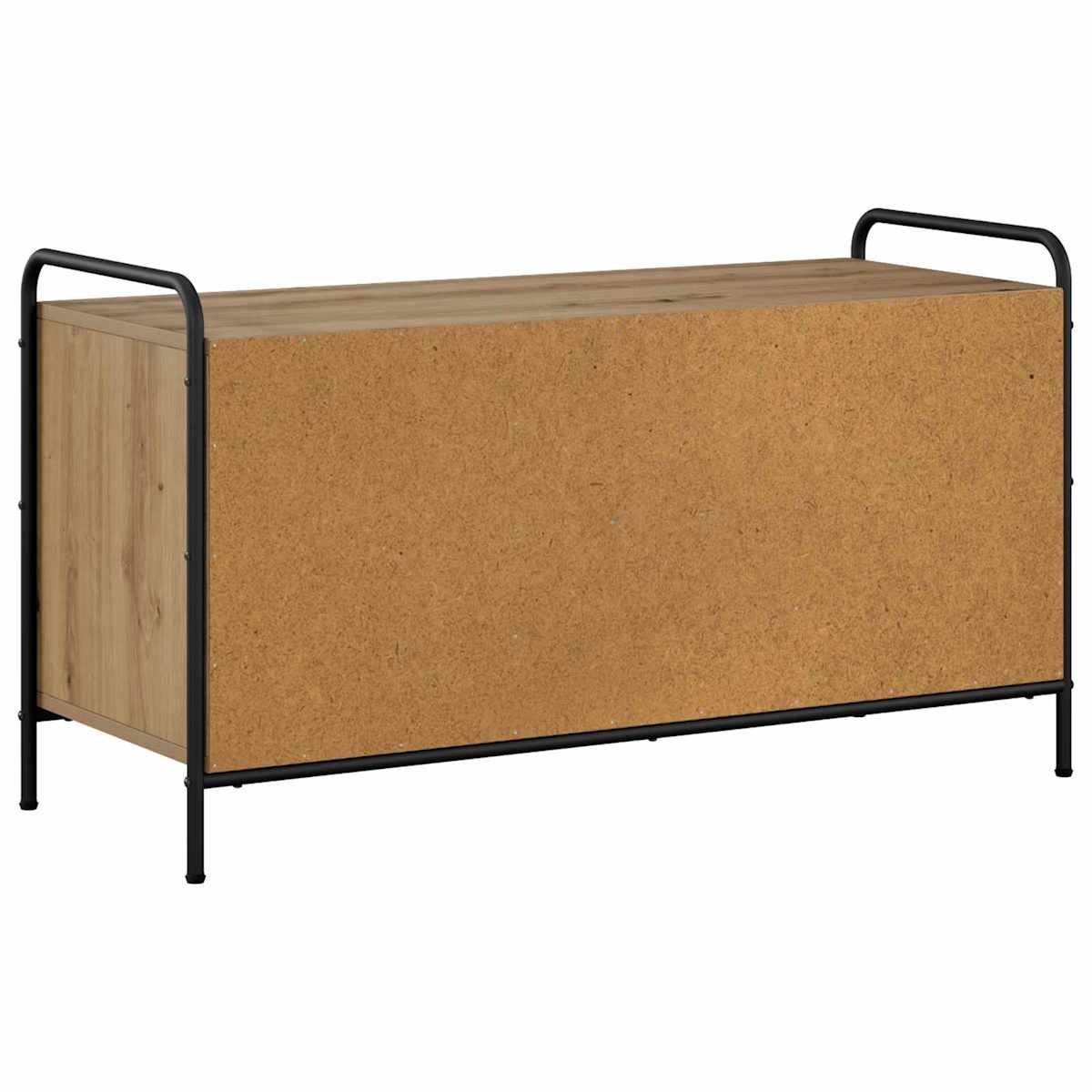 Sko skab 100 x 39,5 x 55,5 cm Konstrueret træ - Billede 6