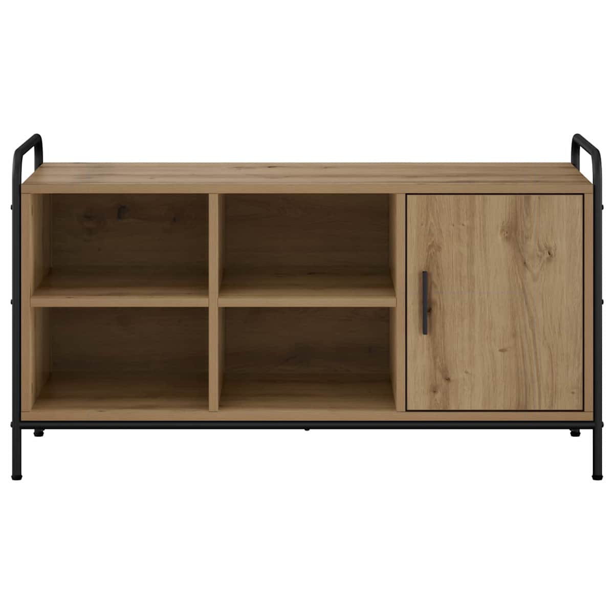 Sko skab 100 x 39,5 x 55,5 cm Konstrueret træ - Billede 4