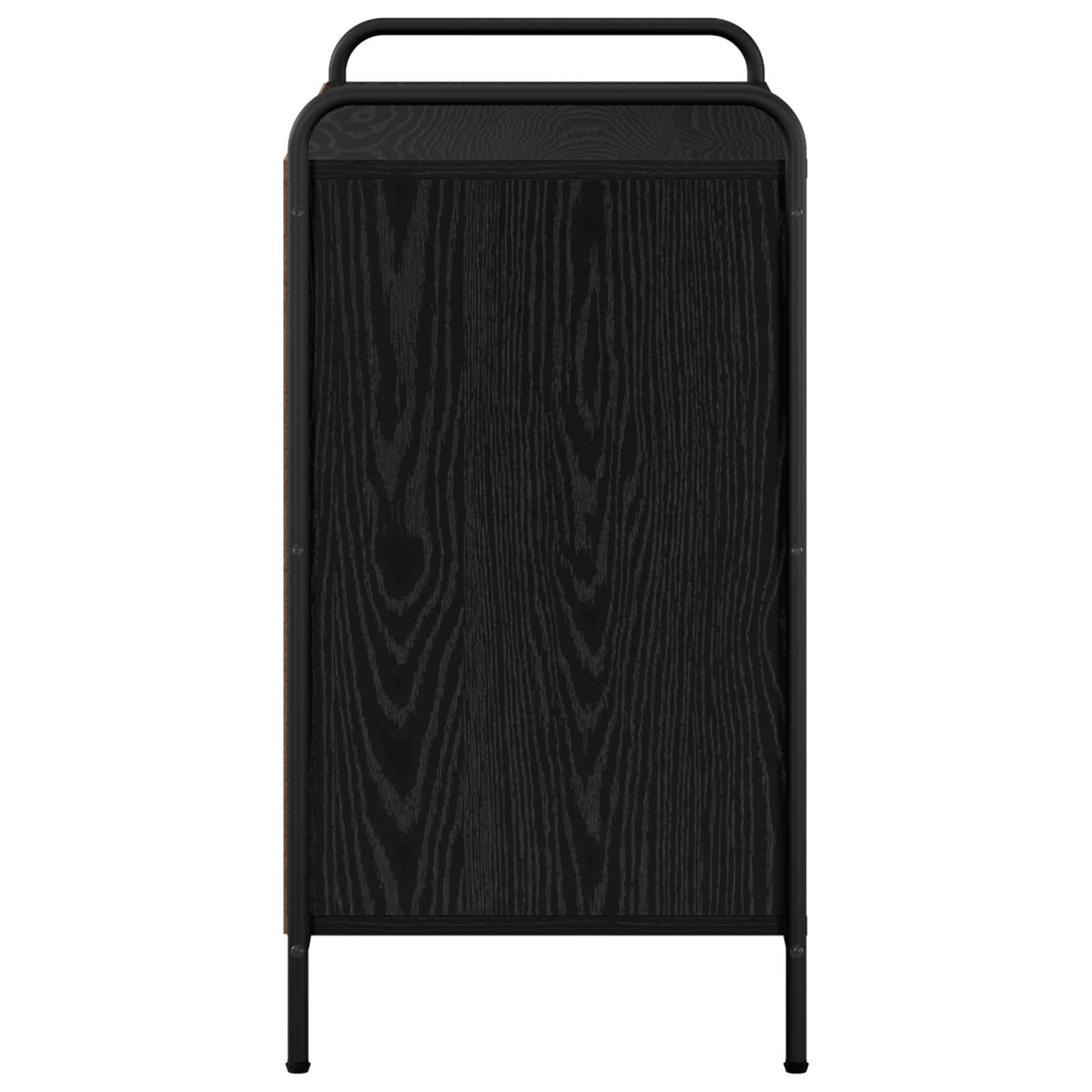 Omara za čevlje 85 x 39,5 x 75 cm Inženirski les Črni hrast