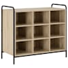 vidaXL Kinga kapp 85 x 39,5 x 75 cm Tehispuit Sonoma tamm