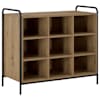 vidaXL Kinga kapp 85 x 39,5 x 75 cm Tehispuit Artisan tamm