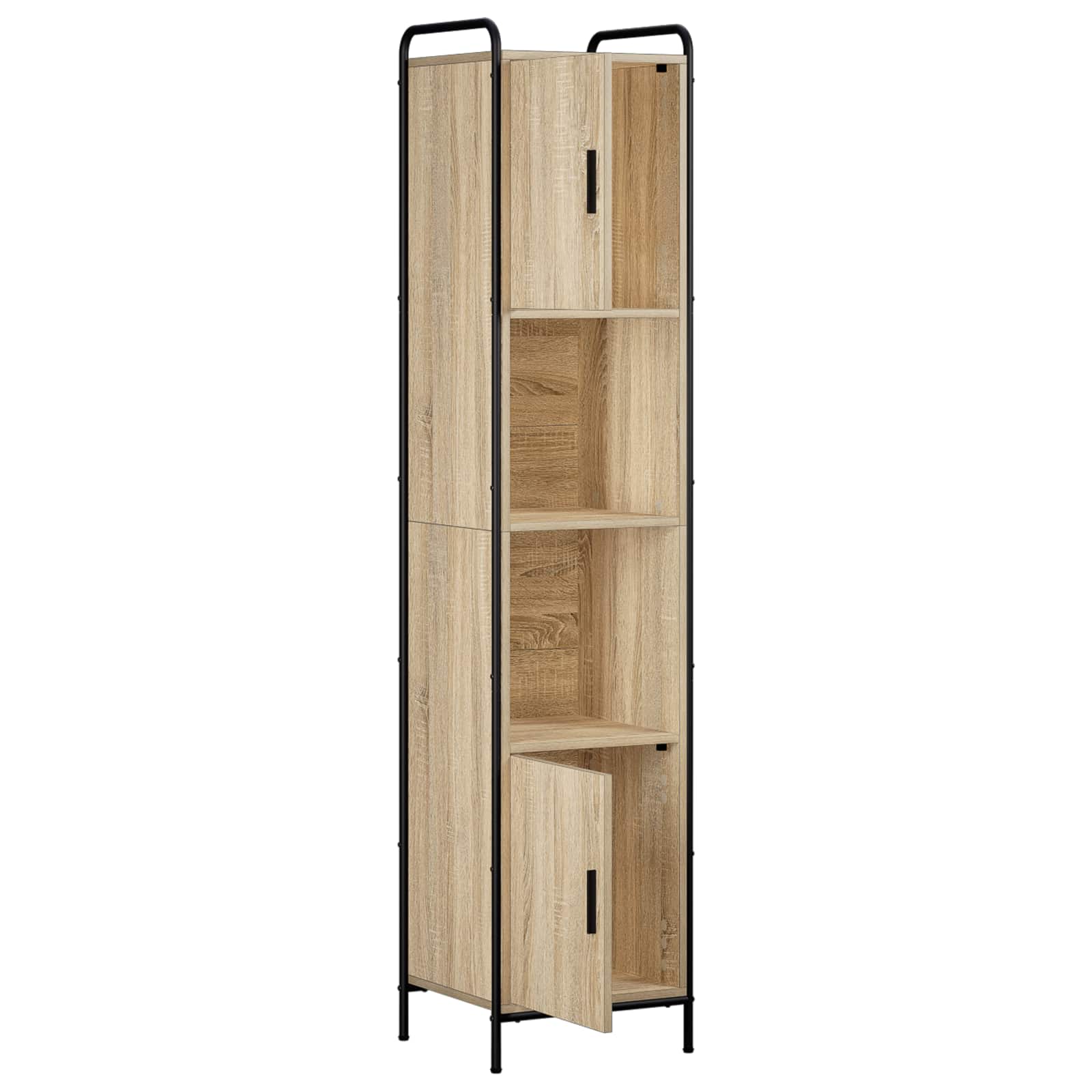 Kopalniška omarica Sonoma hrast 46 x 36 x 181 cm Inženirski les
