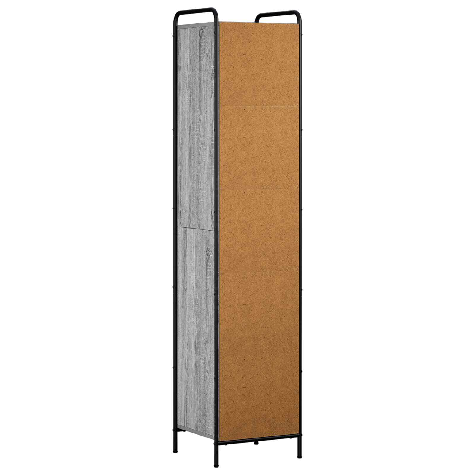 Kopalniška omarica Siva Sonoma 46 x 36 x 181 cm Inženirski les
