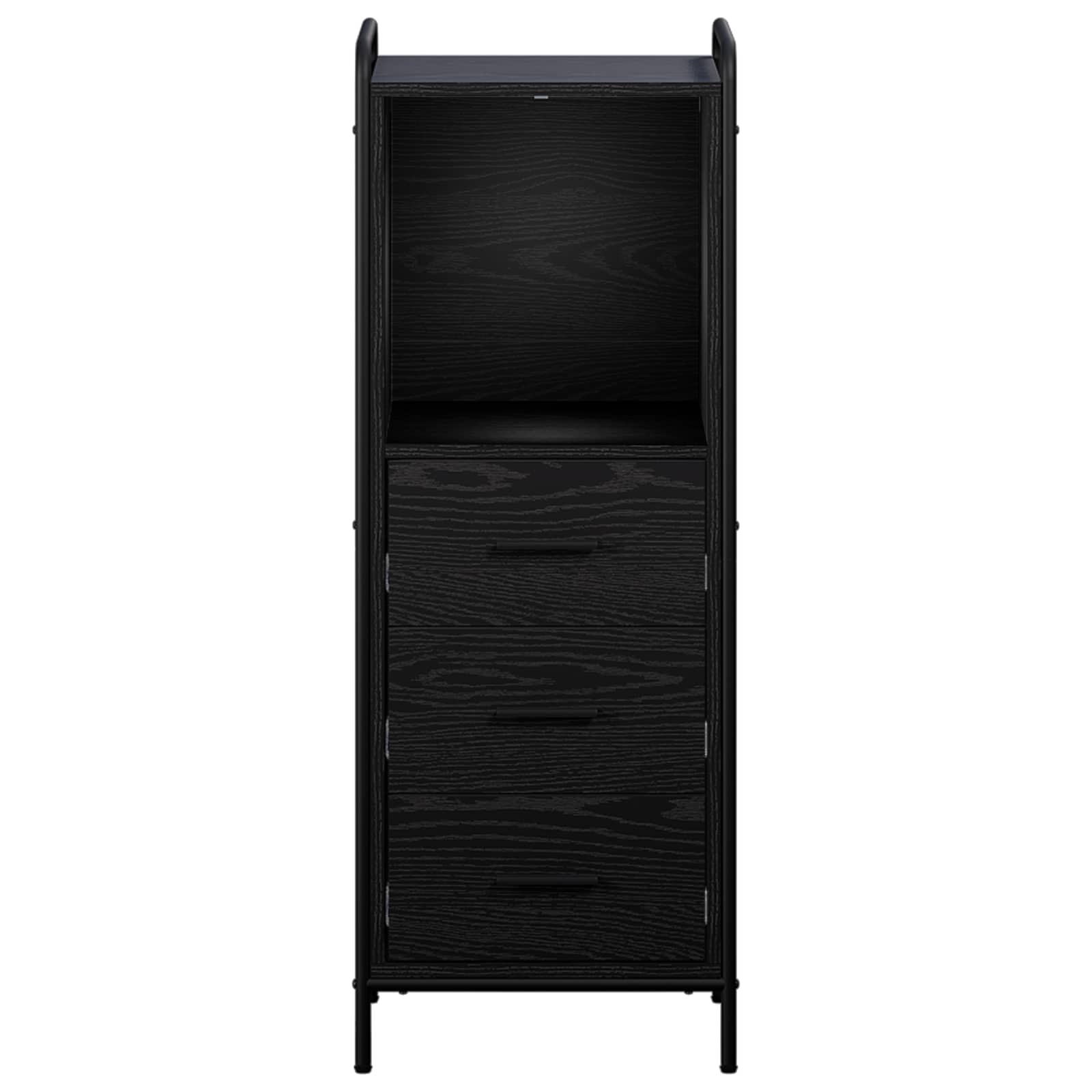 Kopalniška omarica Črni hrast 40 x 36 x 109,5 cm Inženirski les