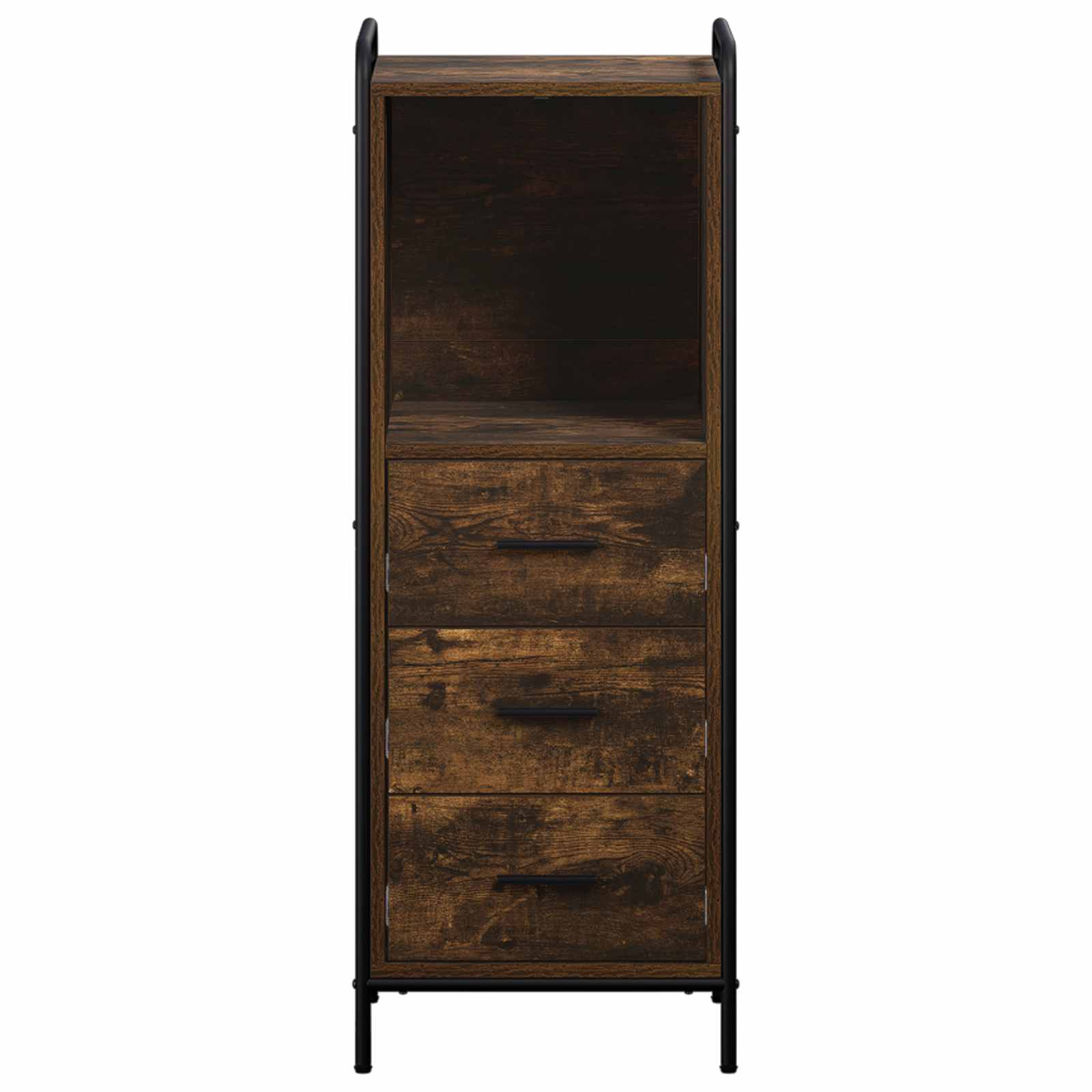 Kopalniška omarica Dimljen hrast 40 x 36 x 109,5 cm