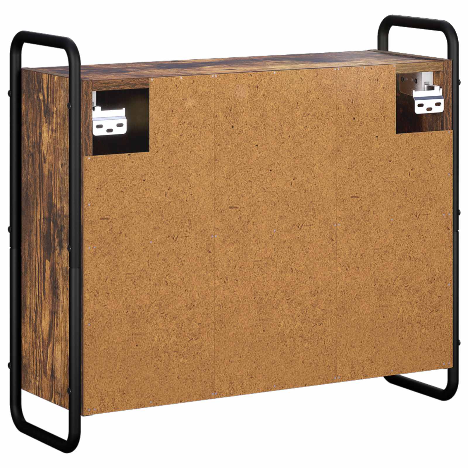 Viseca kopalniška omarica Dimljen hrast 64 x 20 x 56,5 cm