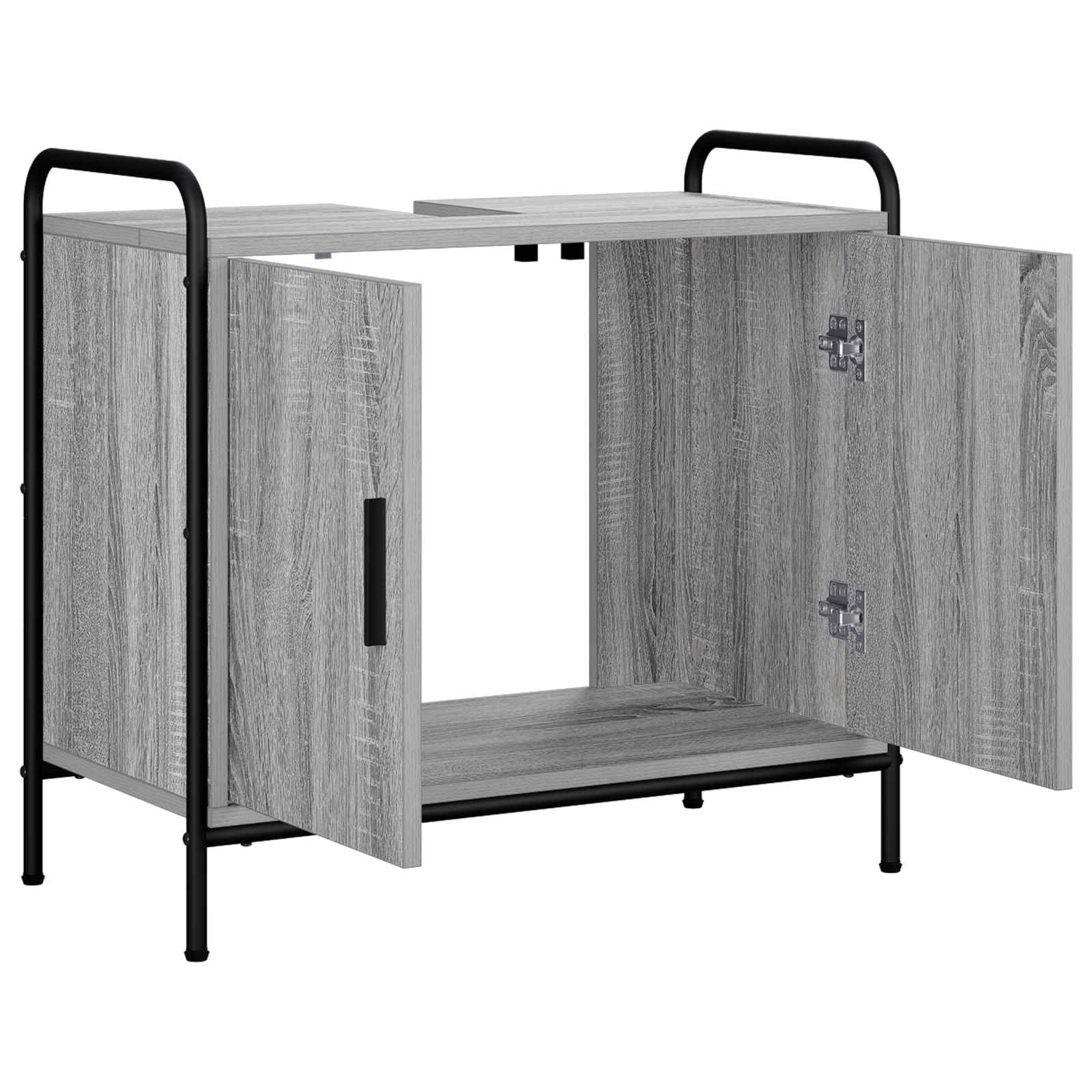 Kopalniška omarica Siva Sonoma 65,5 x 34 x 61 cm Inženirski les