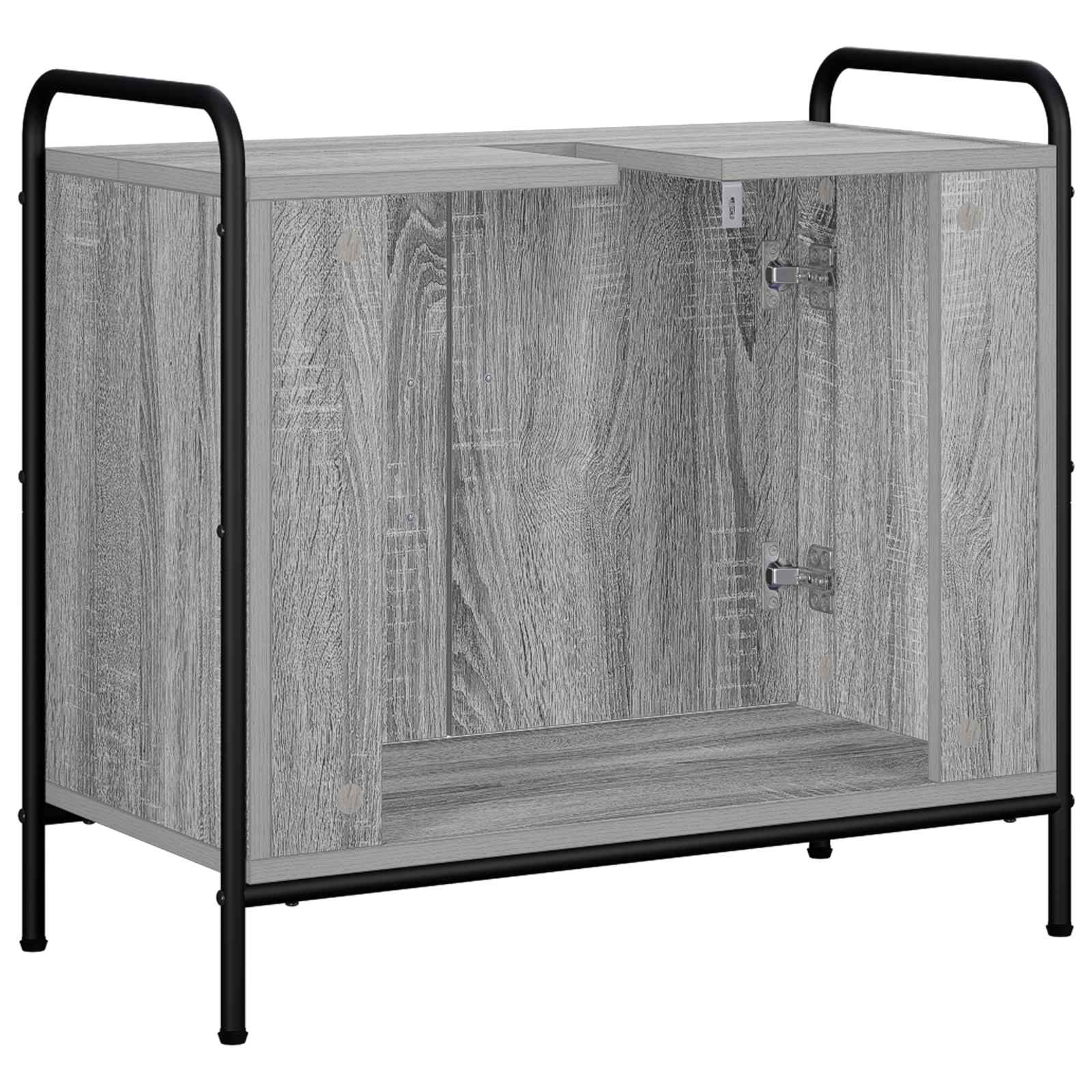 Kopalniška omarica Siva Sonoma 65,5 x 34 x 61 cm Inženirski les