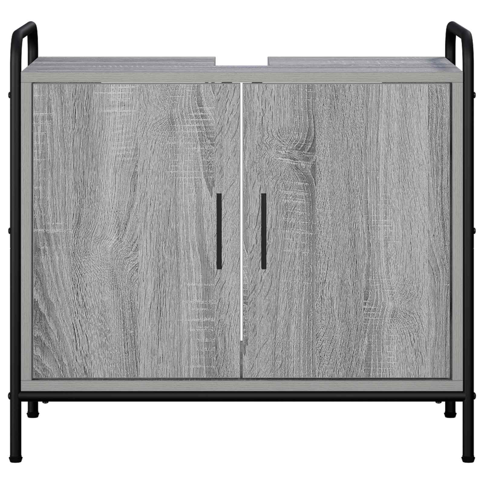 Kopalniška omarica Siva Sonoma 65,5 x 34 x 61 cm Inženirski les