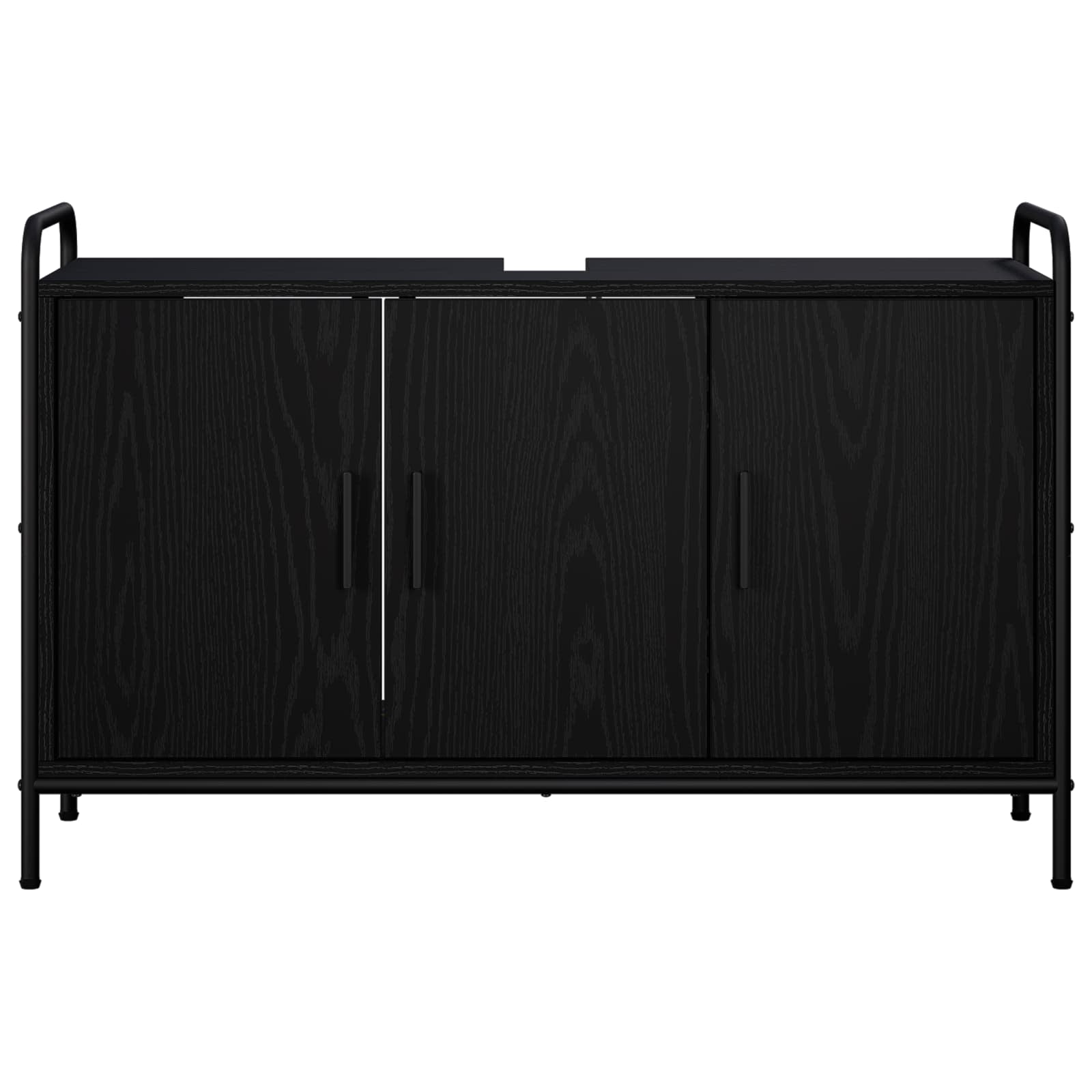 Kopalniška omarica Črni hrast 95 x 34 x 61 cm Inženirski les