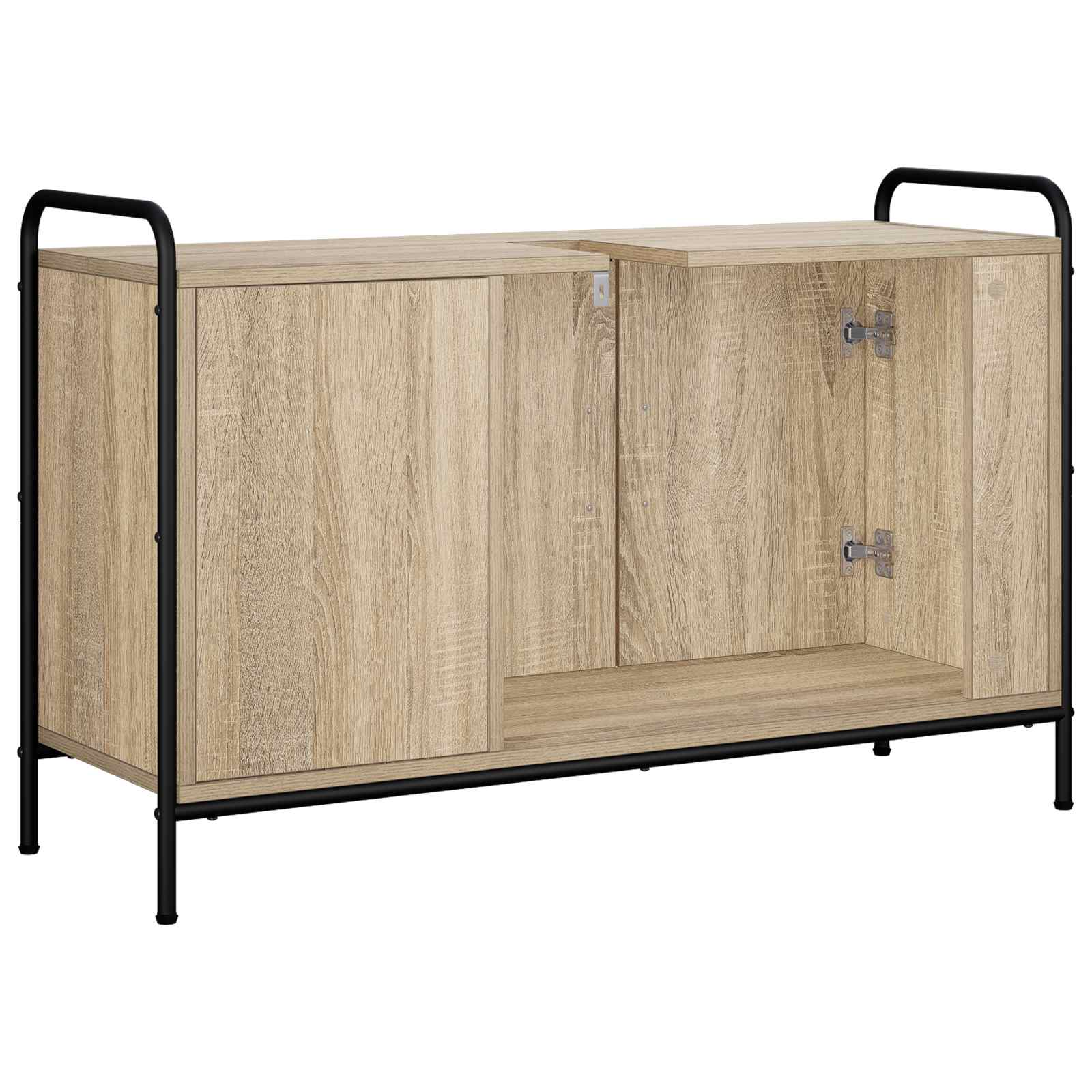 Kopalniška omarica Sonoma hrast 95 x 34 x 61 cm Inženirski les