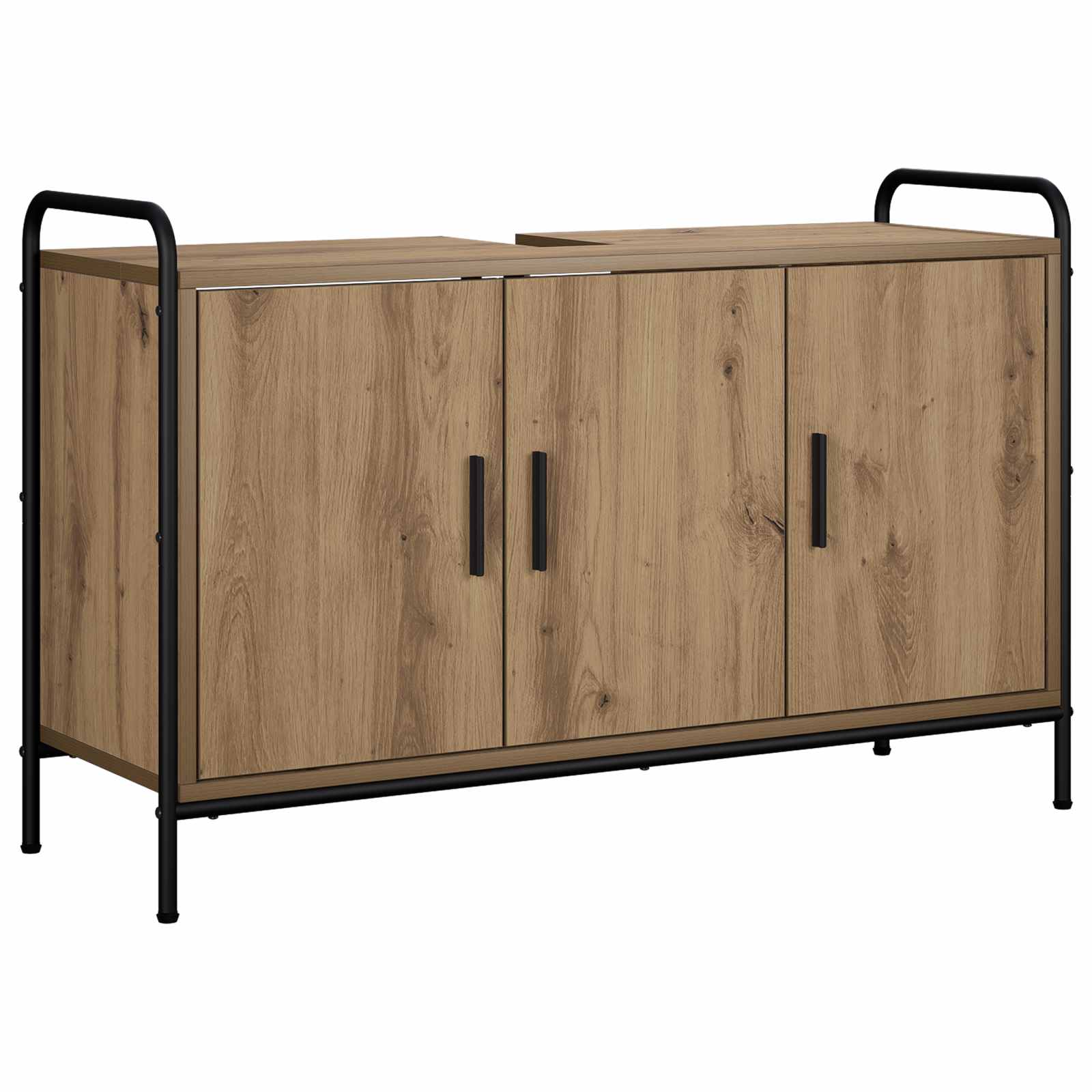 Kopalniška omarica Artisan hrast 95 x 34 x 61 cm Inženirski les