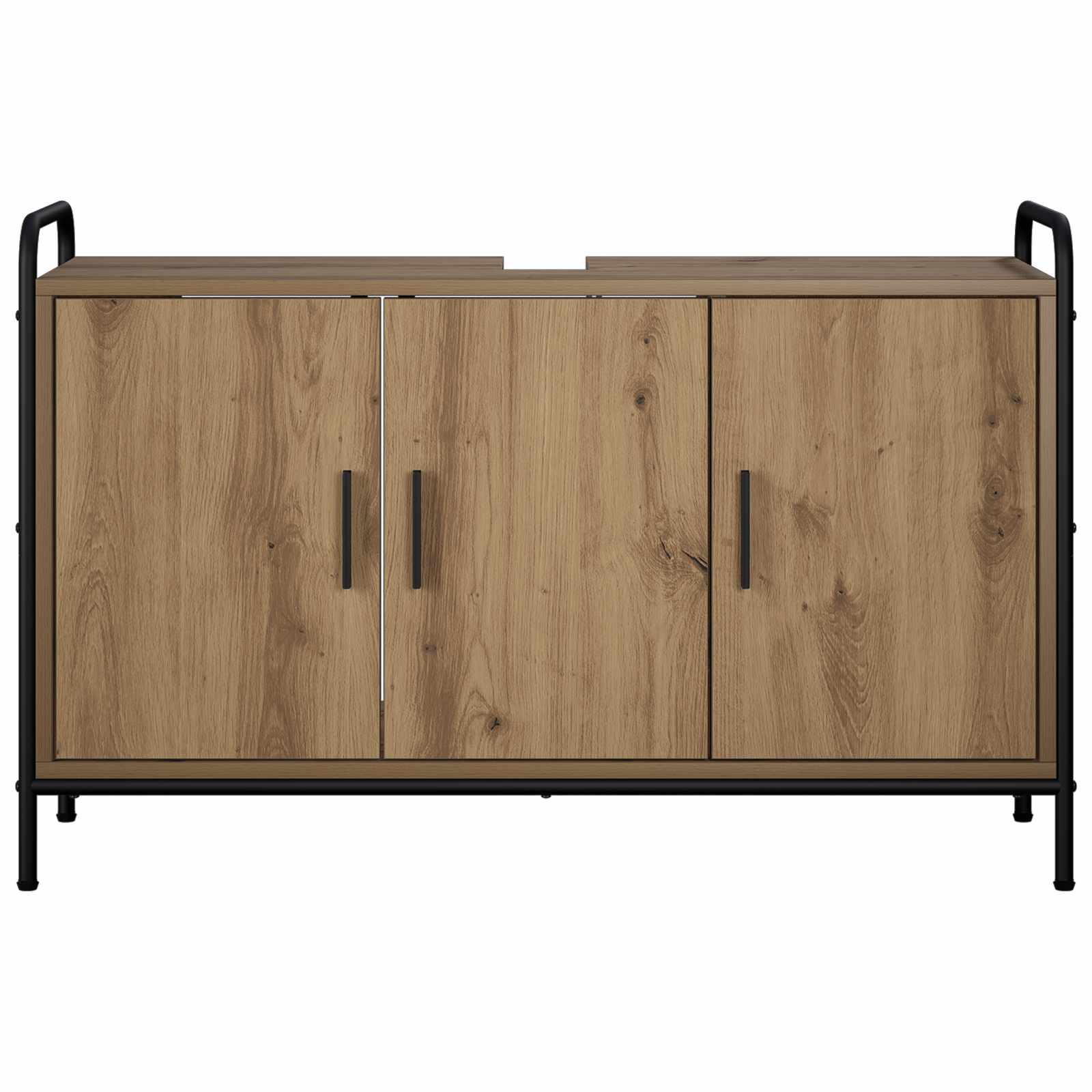 Kopalniška omarica Artisan hrast 95 x 34 x 61 cm Inženirski les