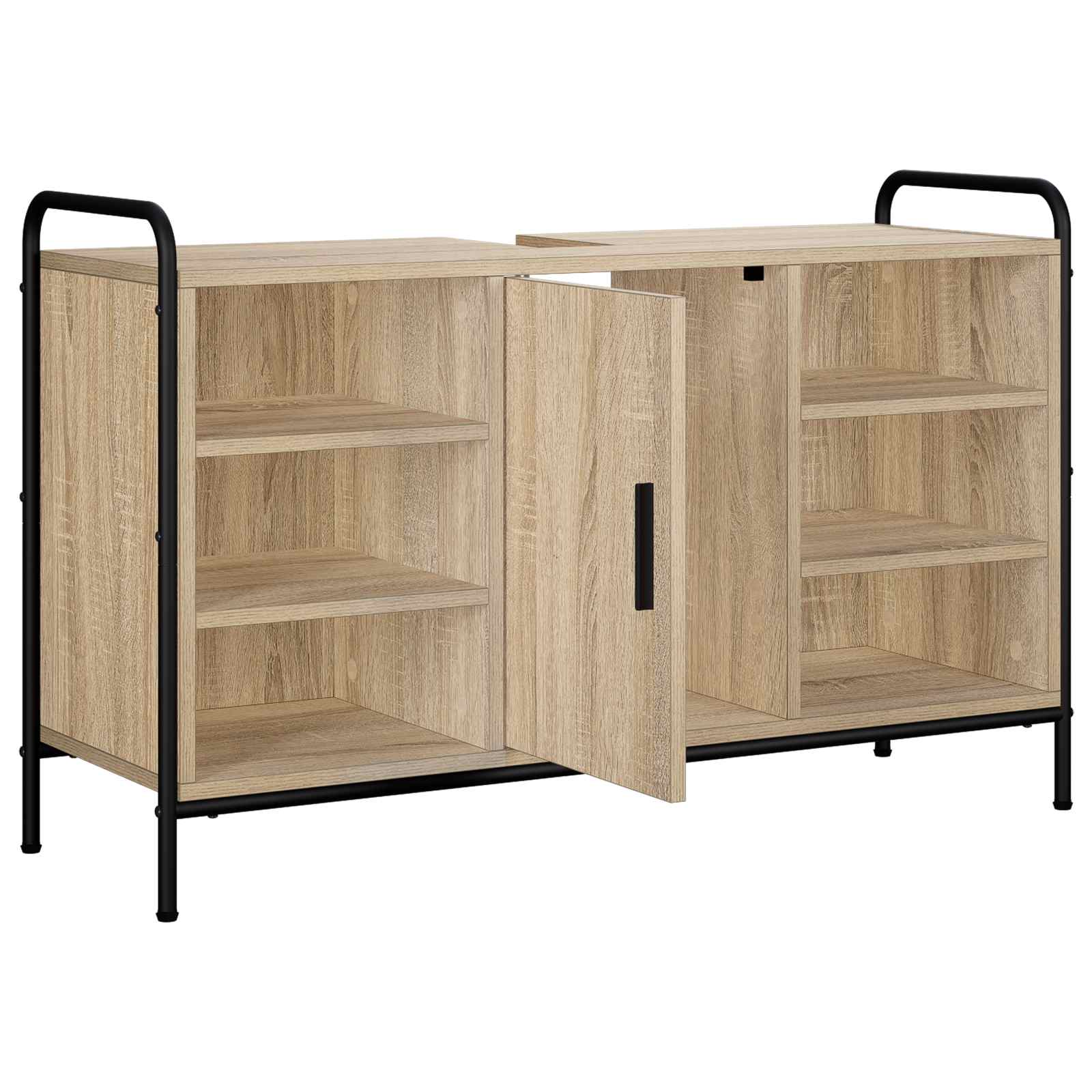 Kopalniška omarica Sonoma hrast 95 x 34 x 61 cm Inženirski les
