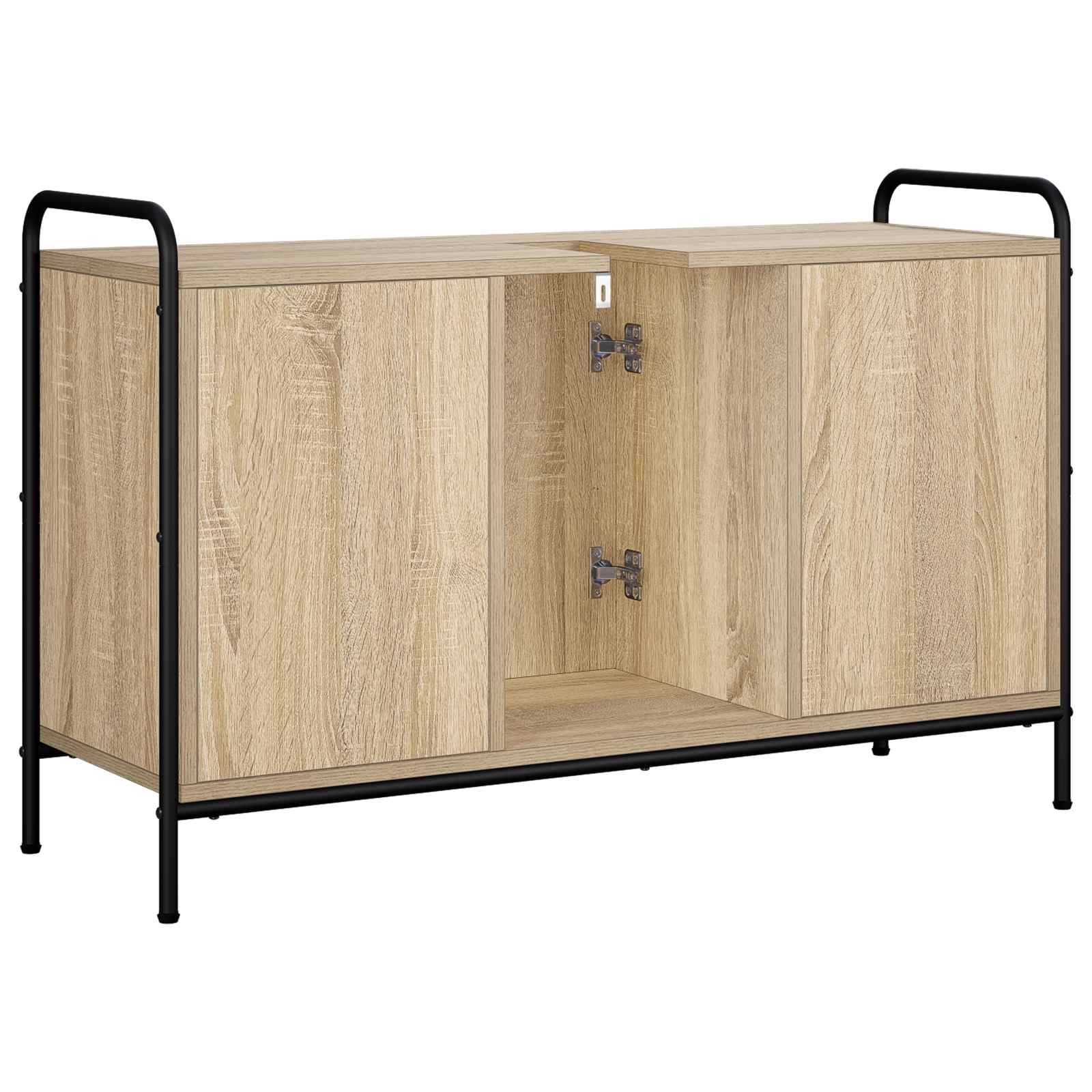 Kopalniška omarica Sonoma hrast 95 x 34 x 61 cm Inženirski les