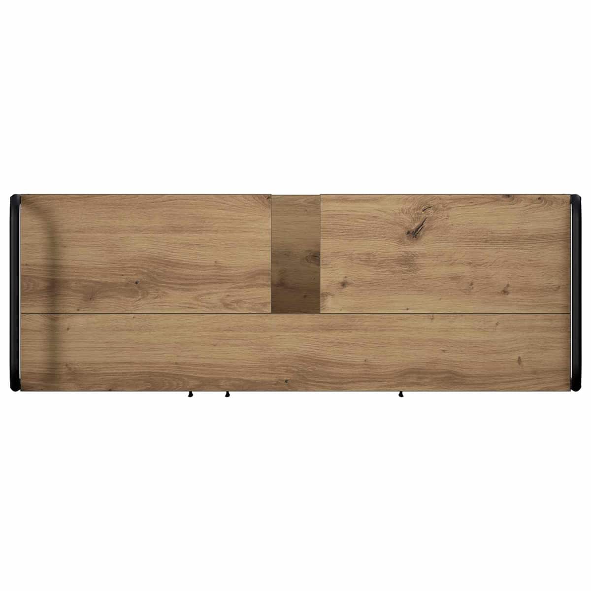 Badeværelsesskab 95 x 34 x 61 cm Konstrueret træ - Billede 7