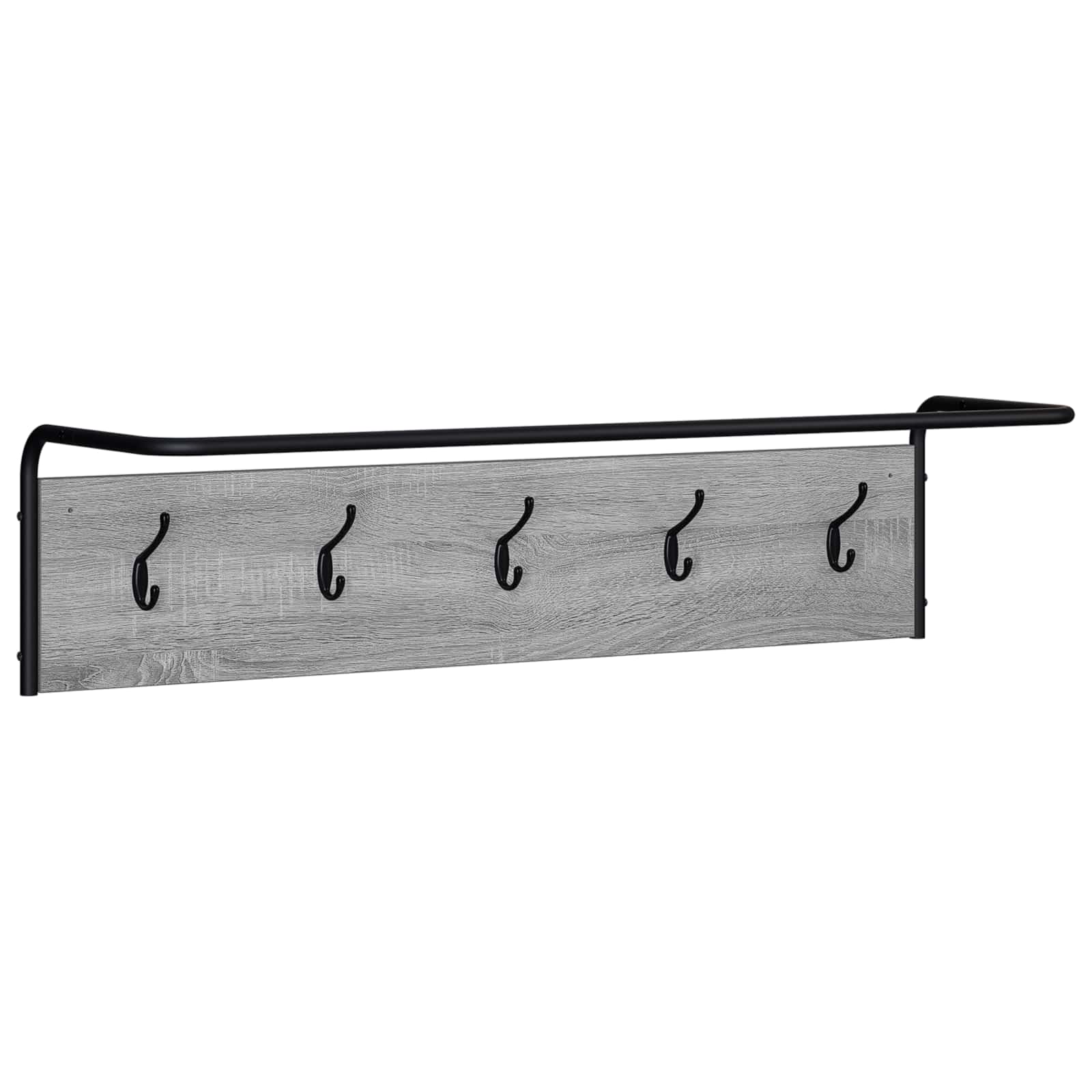 Kapstok Grijs Sonoma 100 x 30 x 25 cm Bewerkt hout image 2