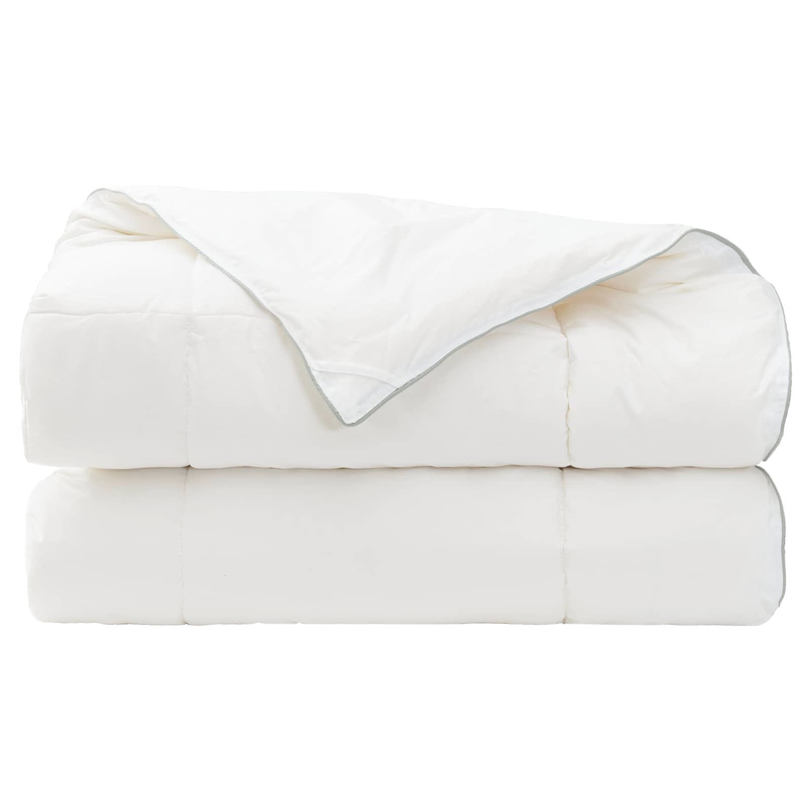 Dekbed 240x260 cm 4 seizoenen 300 GSM Australisch Wol Wit image 5