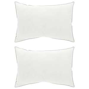 vidaXL Padi 2 tk 70 x 90 cm Austraalia vill Valge