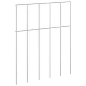 vidaXL Aiapaneel 48 tk 25 x 30 cm Tsingitud teras H&otilde;bedane