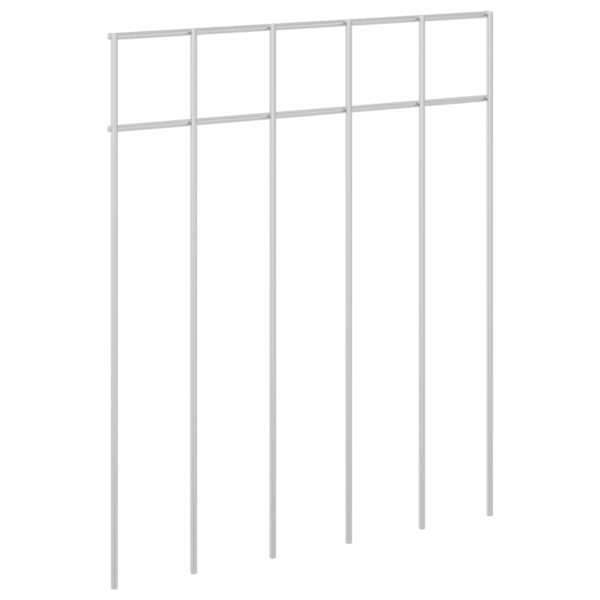 vidaXL Aiapaneel 24 tk 25 x 30 cm Tsingitud teras H&otilde;bedane