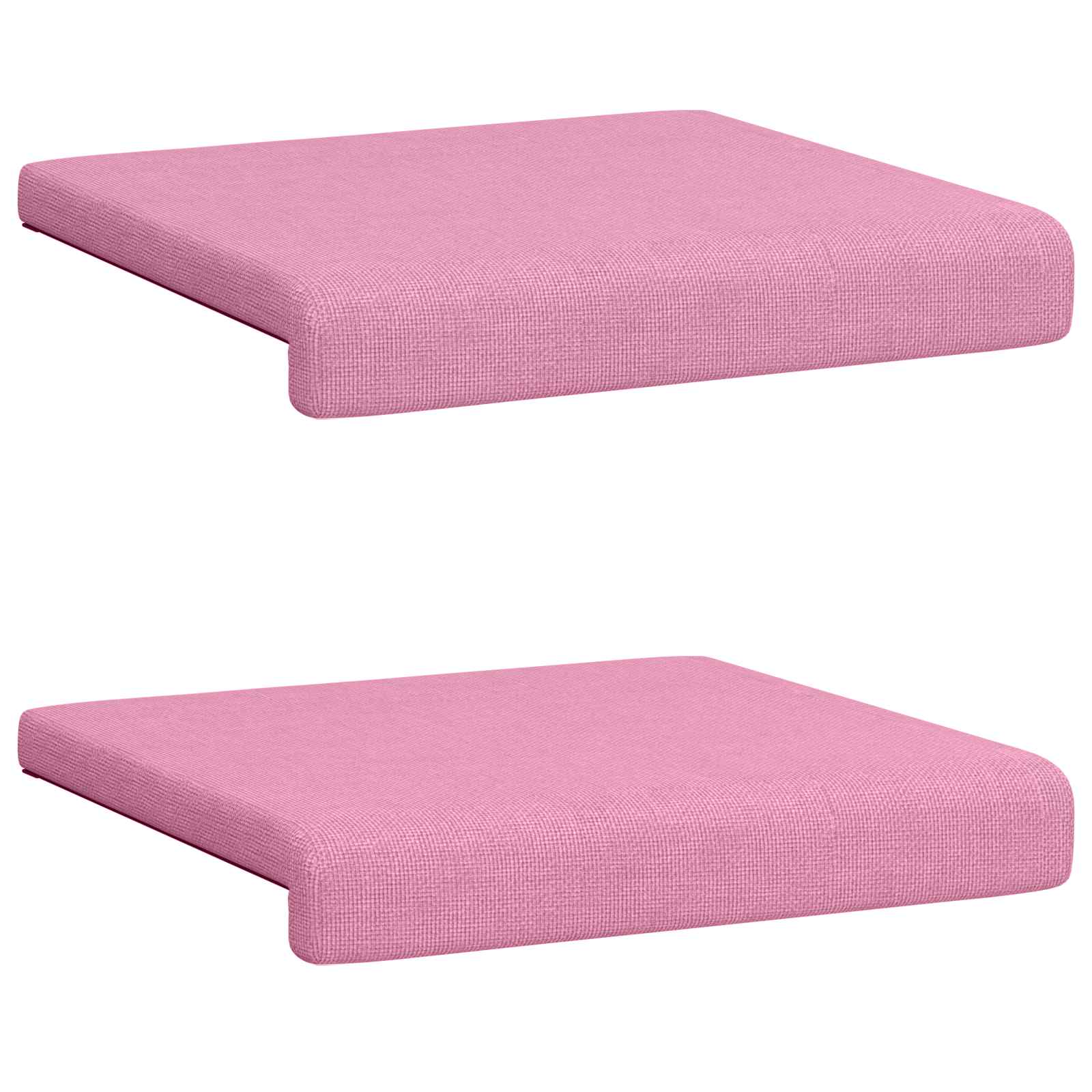 Bankkussen 2 pcs Stof Roze Diepte 35 cm image 6