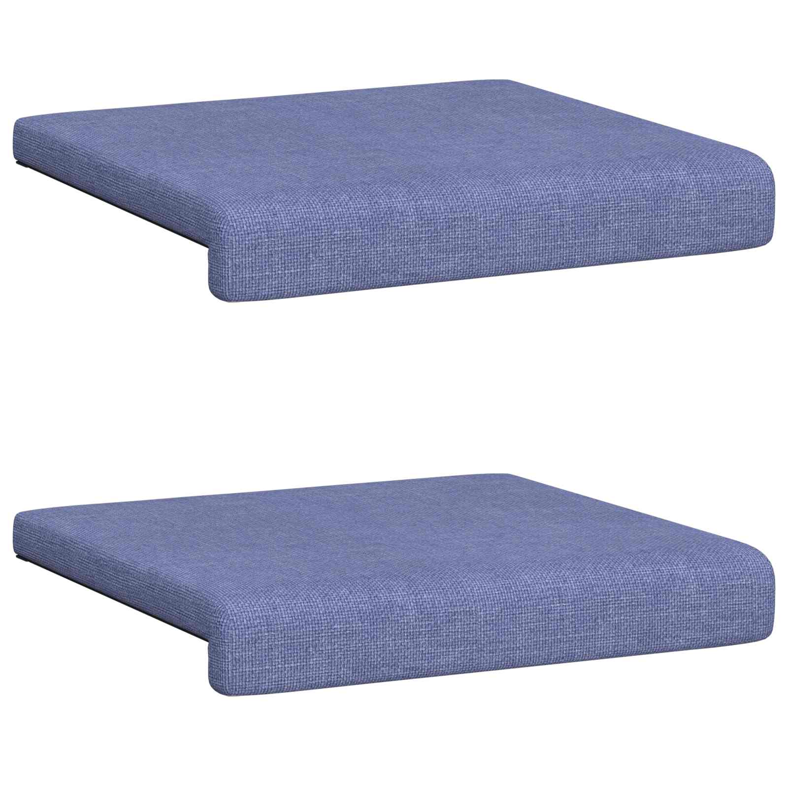 Bankkussen 2 pcs Stof Jeans Blauw Diepte 35 cm image 6