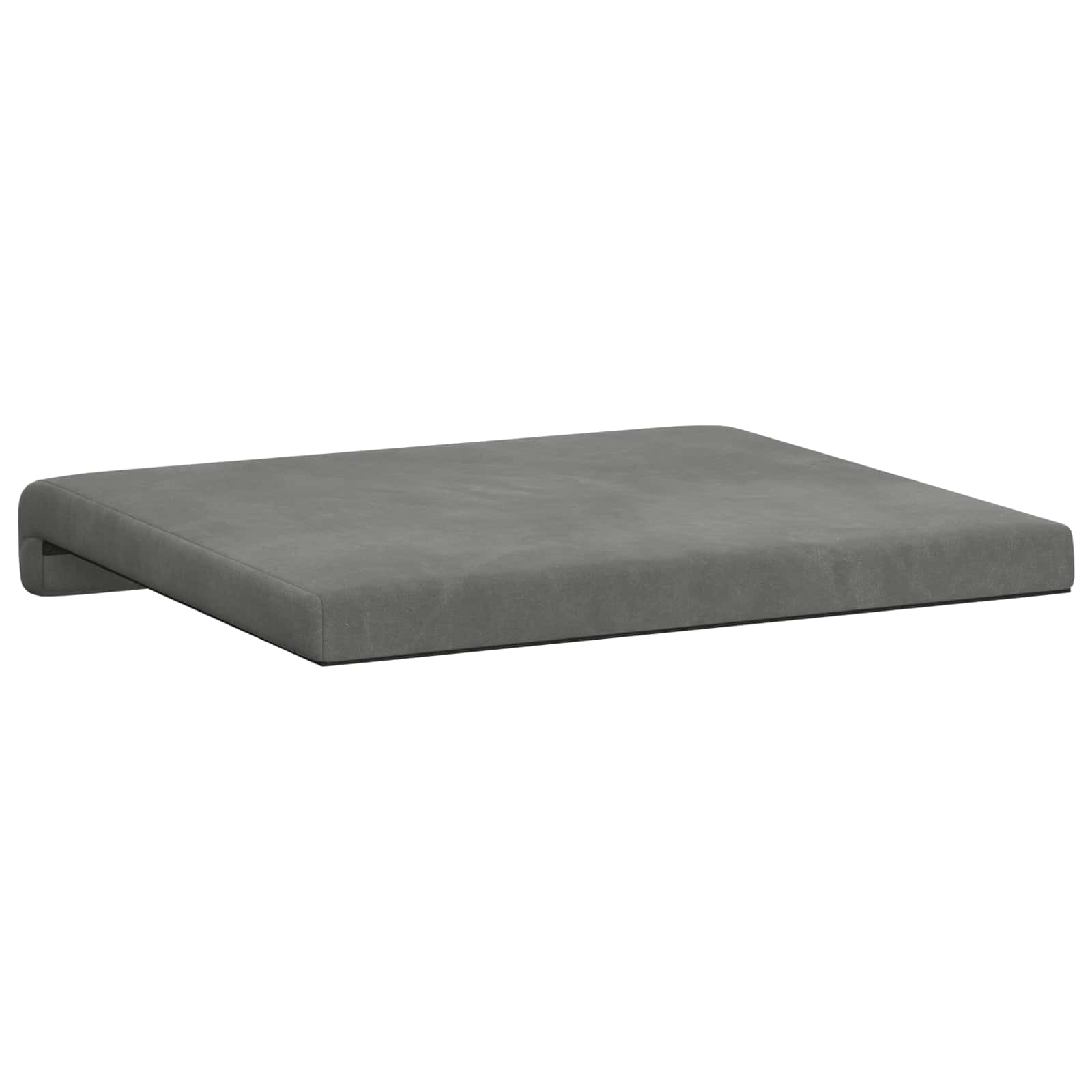 Bankkussen 2 pcs fluweel Donkergrijs Diepte 35 cm image 8